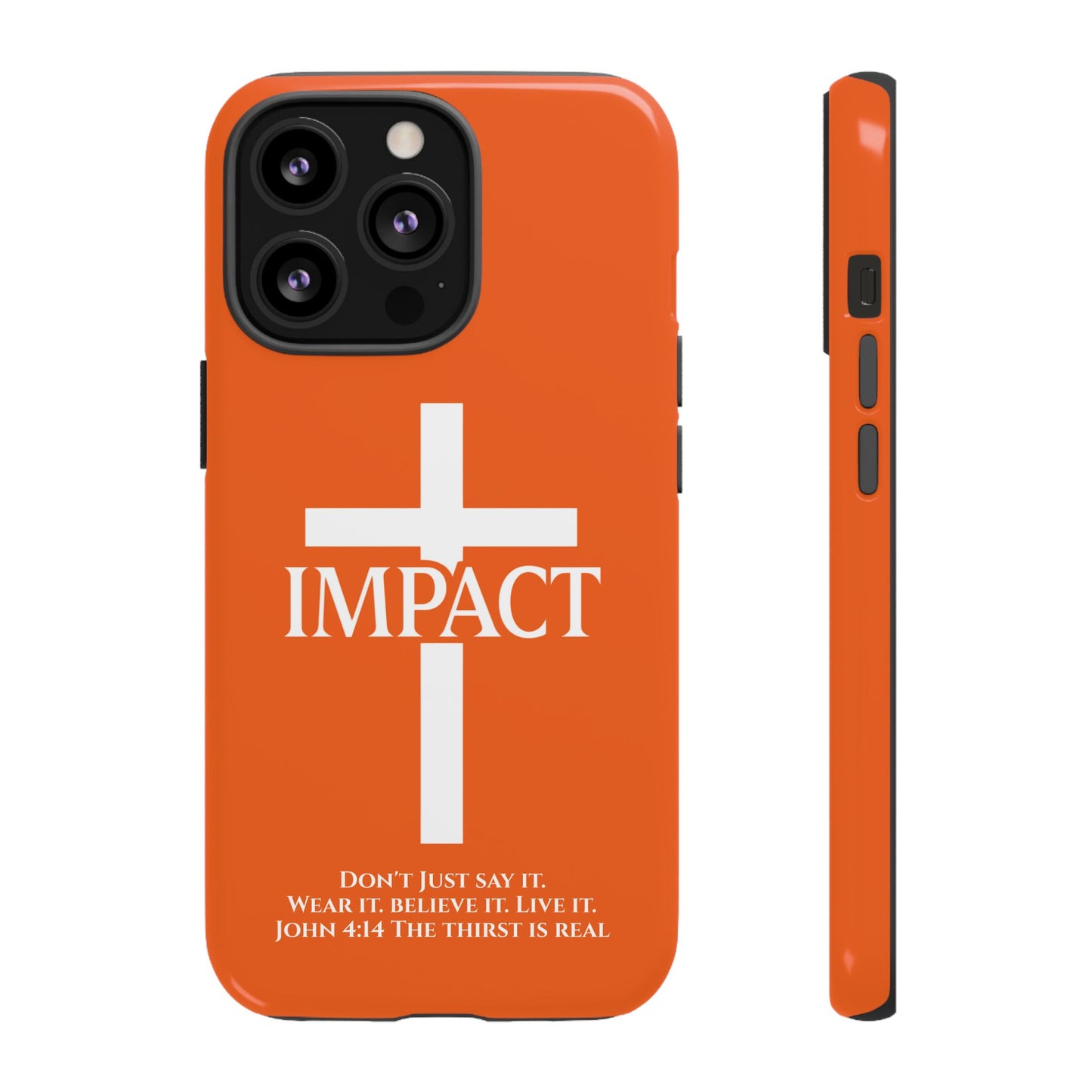 Impact Orange - Tough iPhone Case