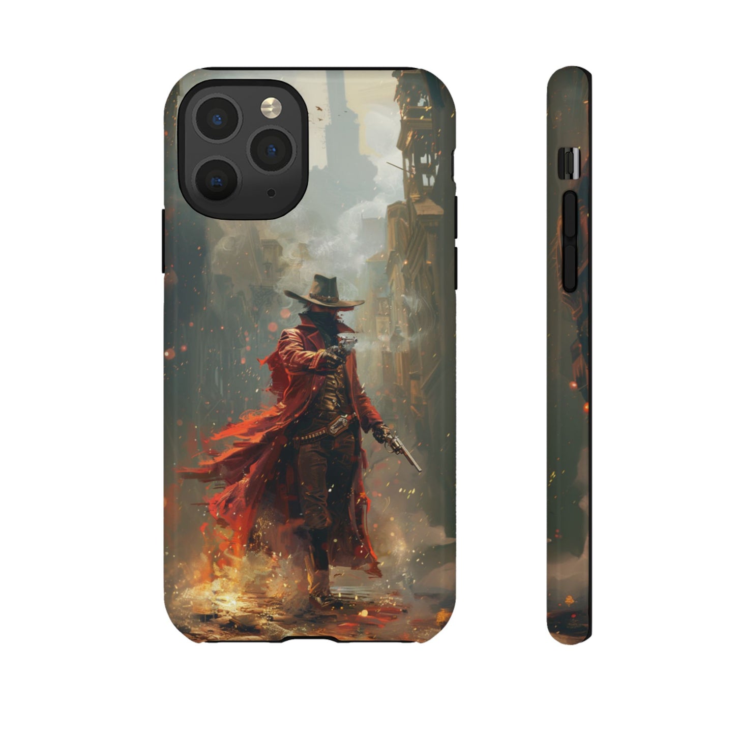 Crimson Gunslinger – Tough iPhone Case