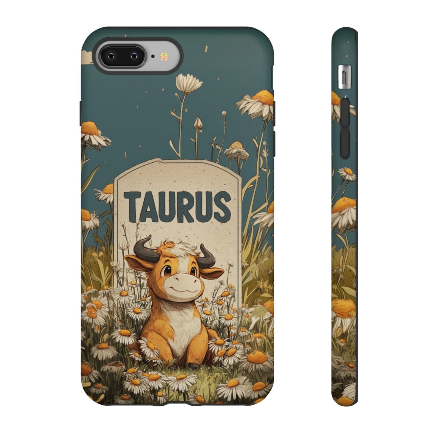 Taurus Cute Calf - Tough iPhone Case