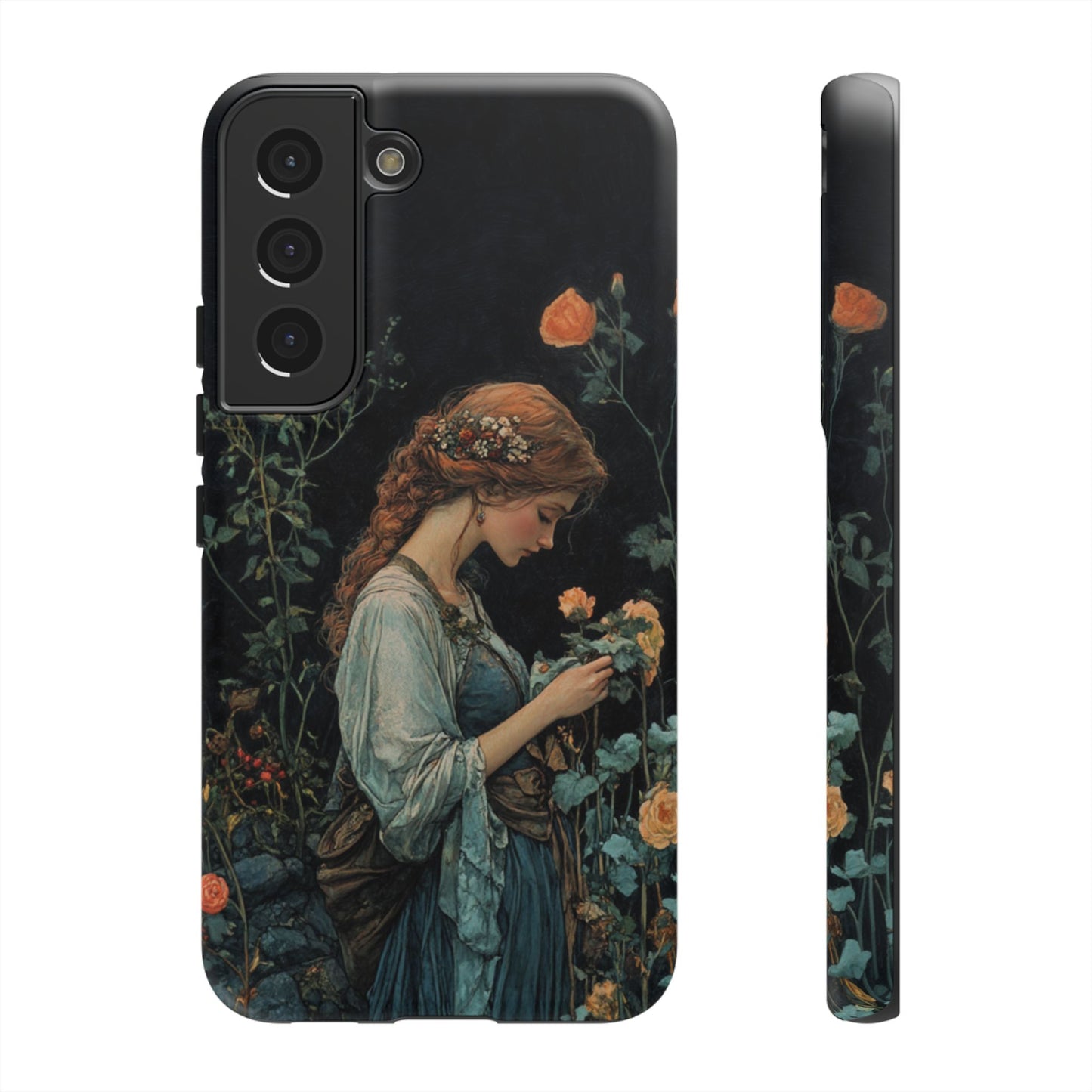 Virgo's Garden Grace: The Serene Maiden - iPhone, Google Pixel, Samsung Galaxy