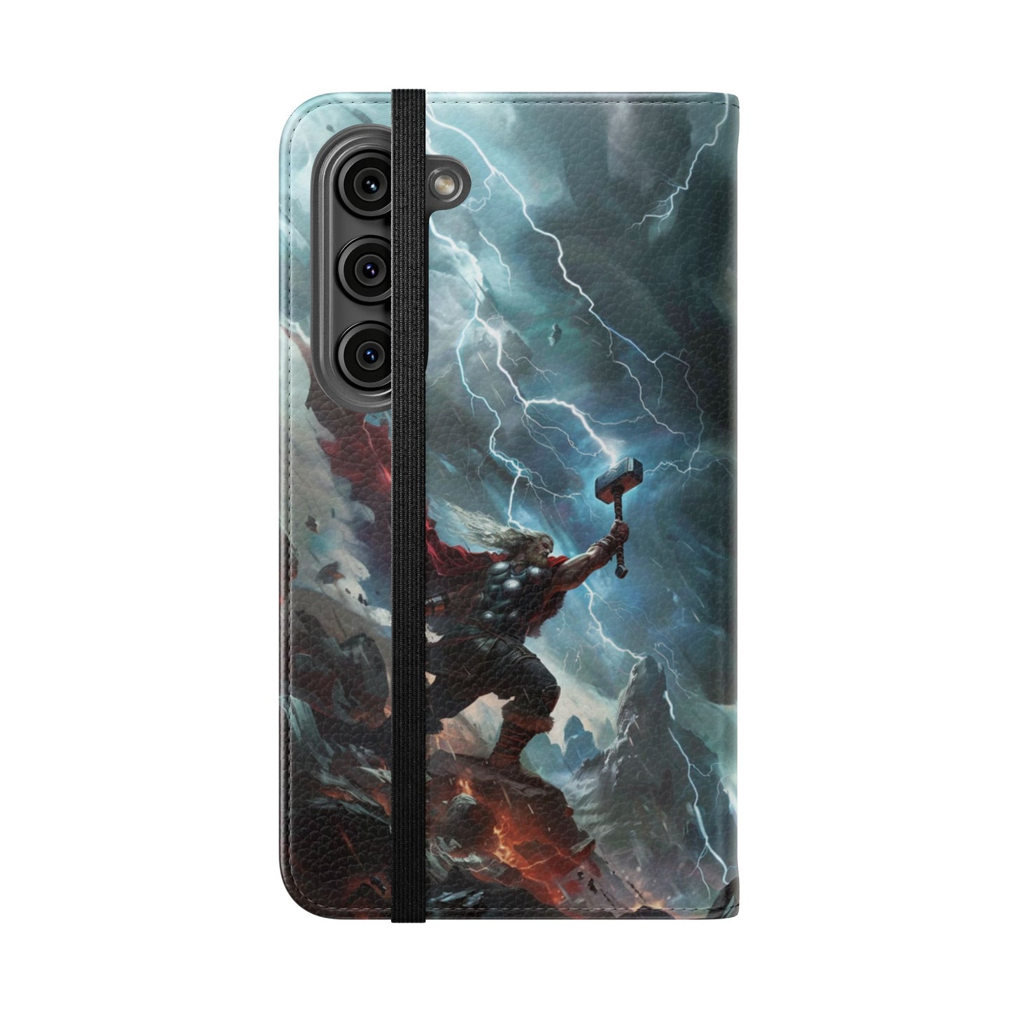 Thor Lightning Storm - Wallet Flip Case