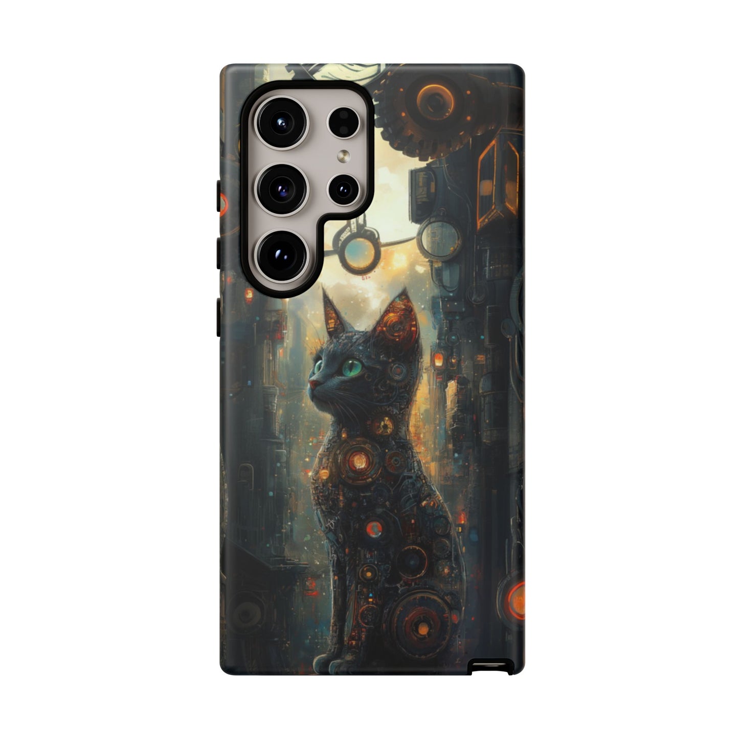 Industrial Revolution Cat Phone Case - iPhone, Google Pixel, Samsung Galaxy