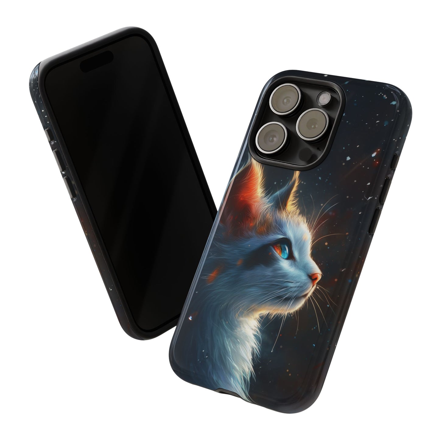 Enchanting Winter Cat Phone Case - iPhone, Google Pixel, Samsung Galaxy