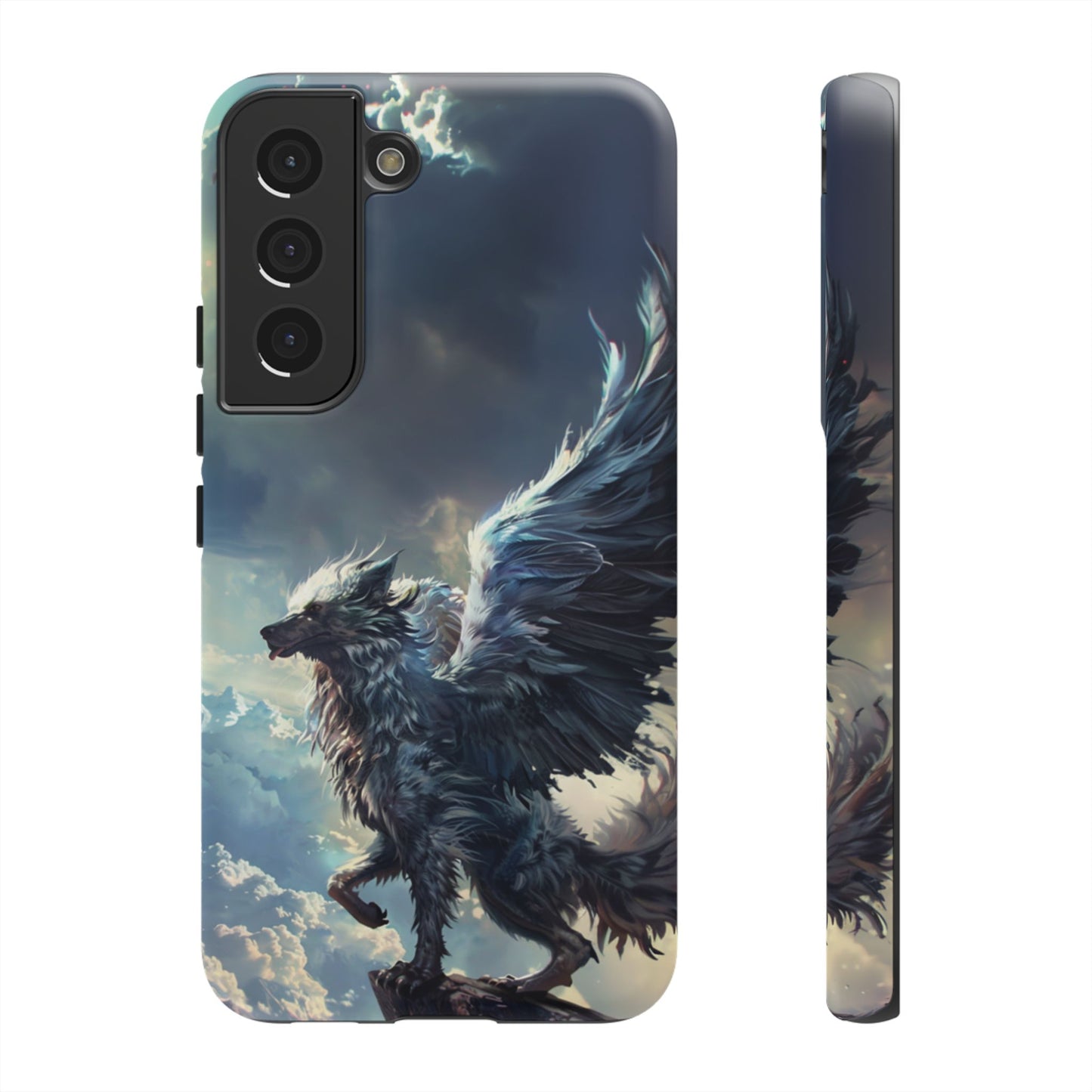 Winged Wolf Protector - iPhone, Google Pixel, Samsung Galaxy