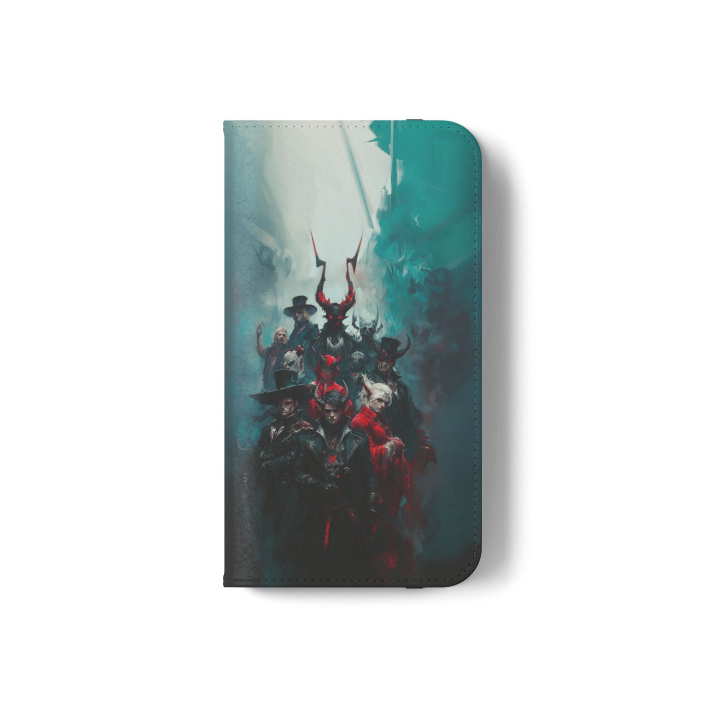 Dark Fantasy Demon Hunters - Wallet Flip Case