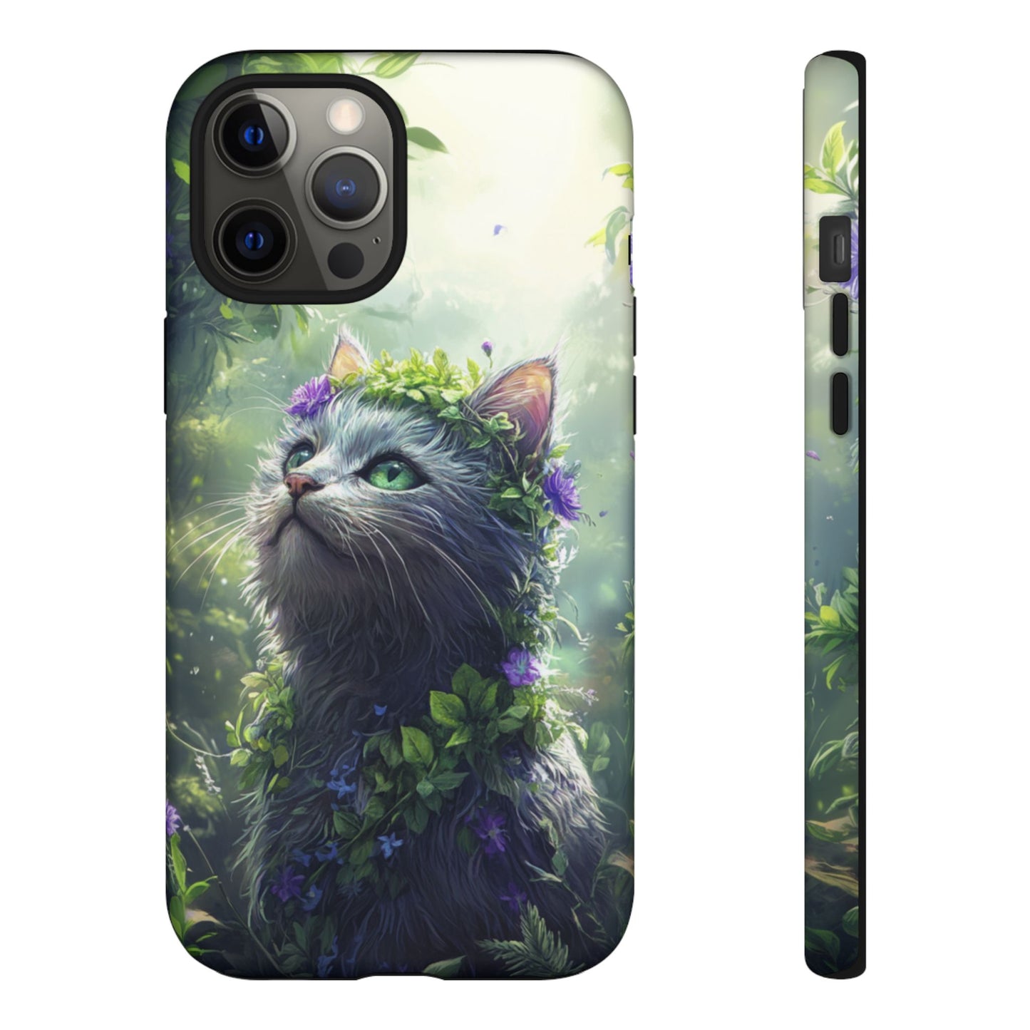 Nature’s Guardian Cat Phone Case – iPhone, Google Pixel, Samsung Galaxy