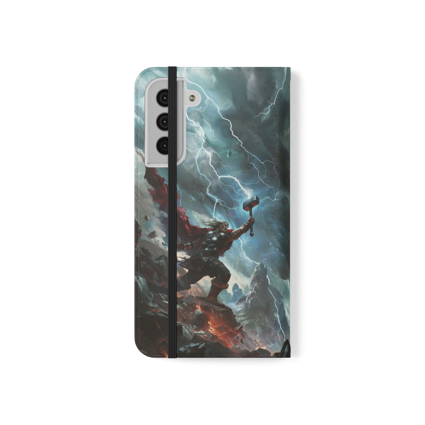Thor Lightning Storm - Wallet Flip Case