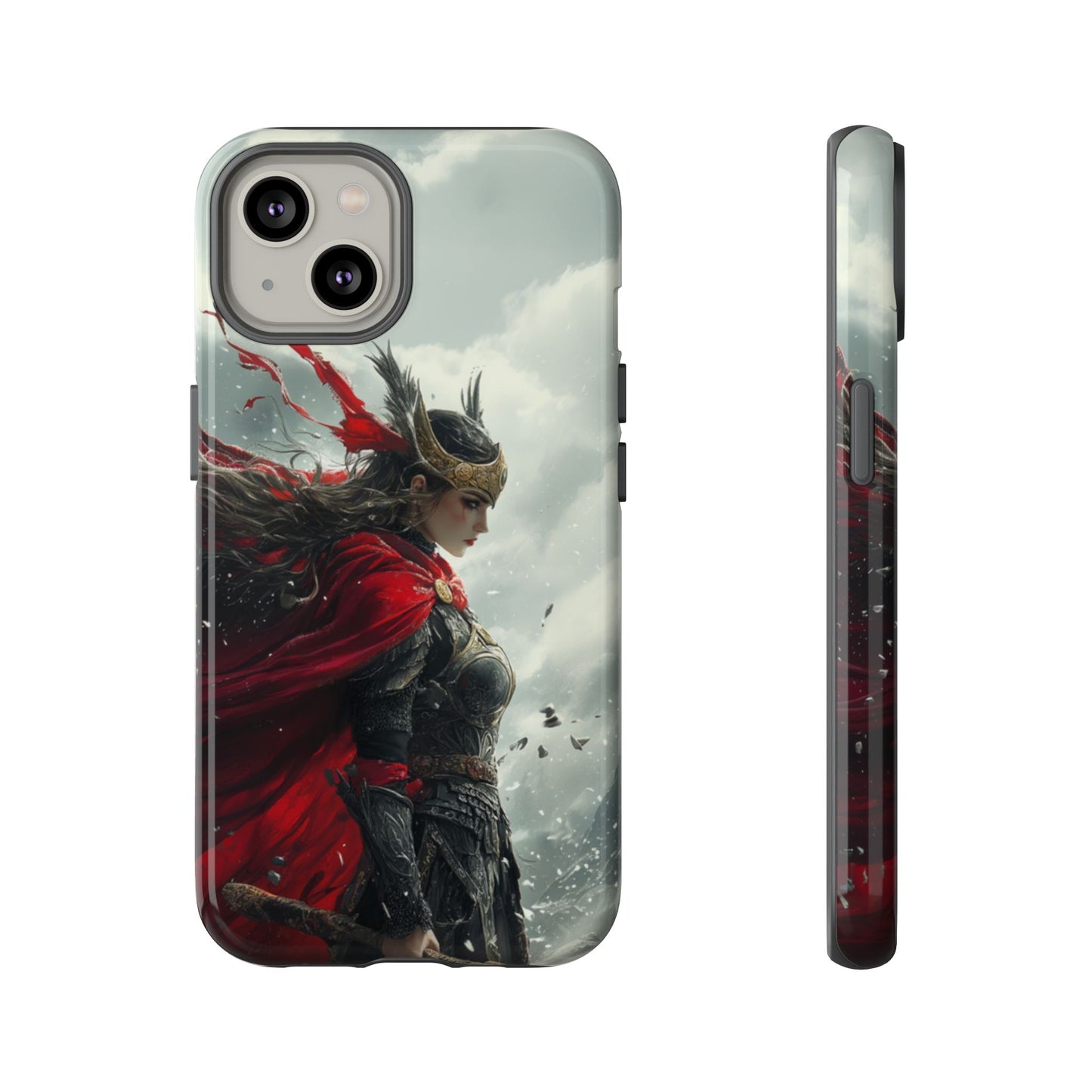 Freya Crimson Valkyrie - Tough iPhone Case
