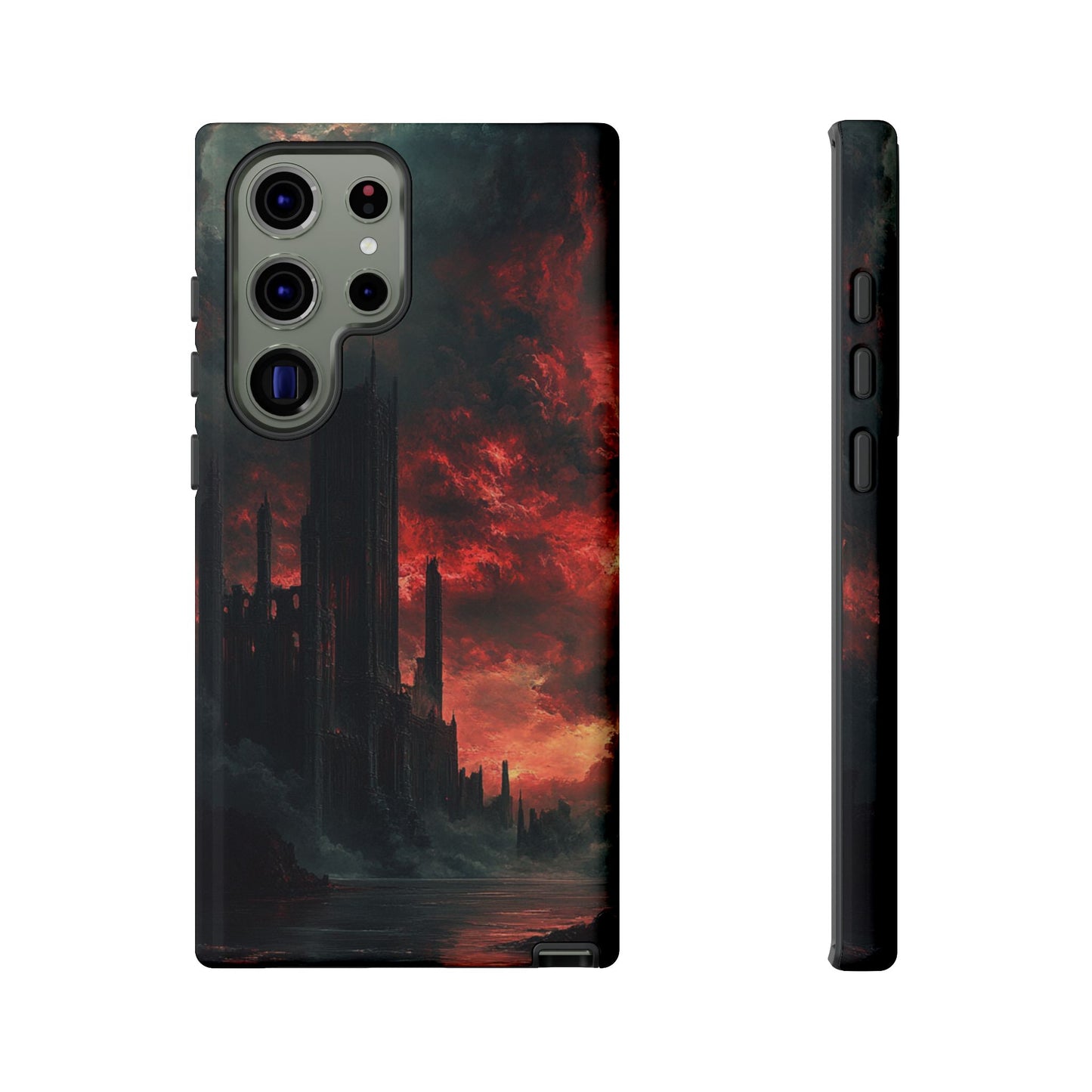 Crimson Dread Citadel – Tough Samsung Galaxy Case