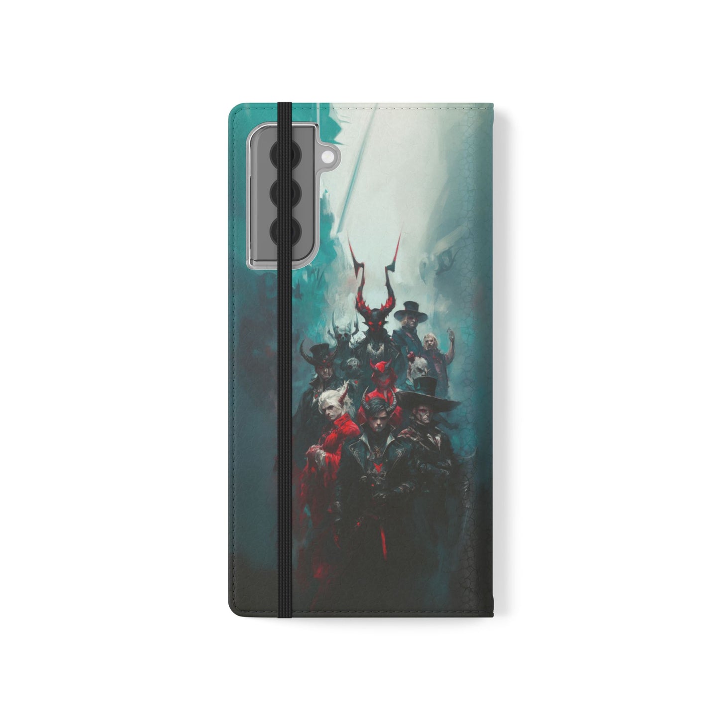 Dark Fantasy Demon Hunters - Wallet Flip Case