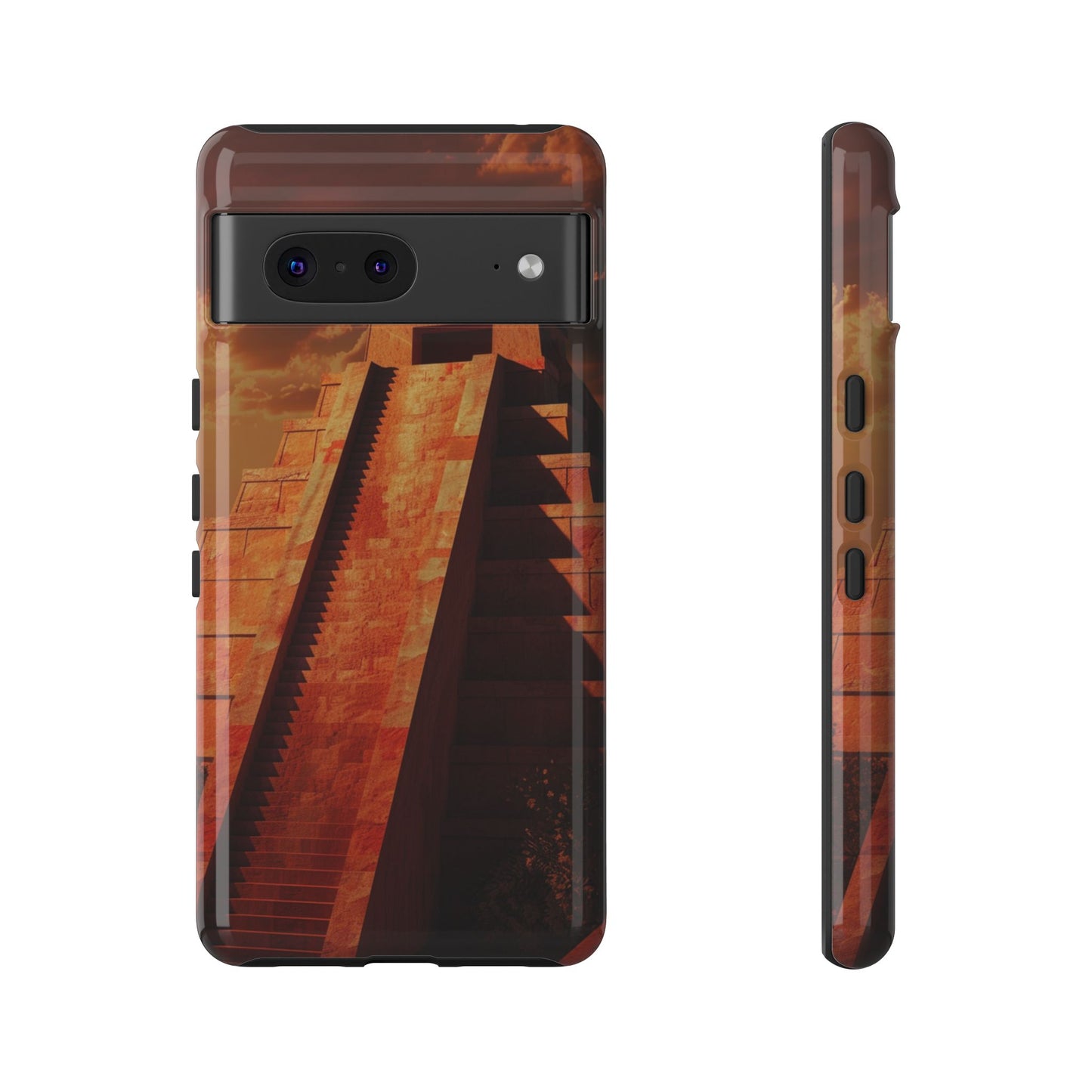 Mayan Pyramid Twilight Phone Case – iPhone, Google Pixel, Samsung Galaxy