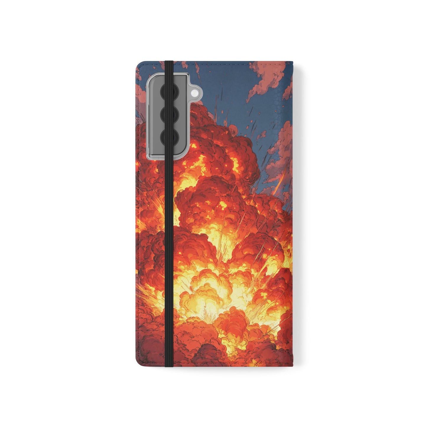 Comic Explosion - Wallet Flip Case