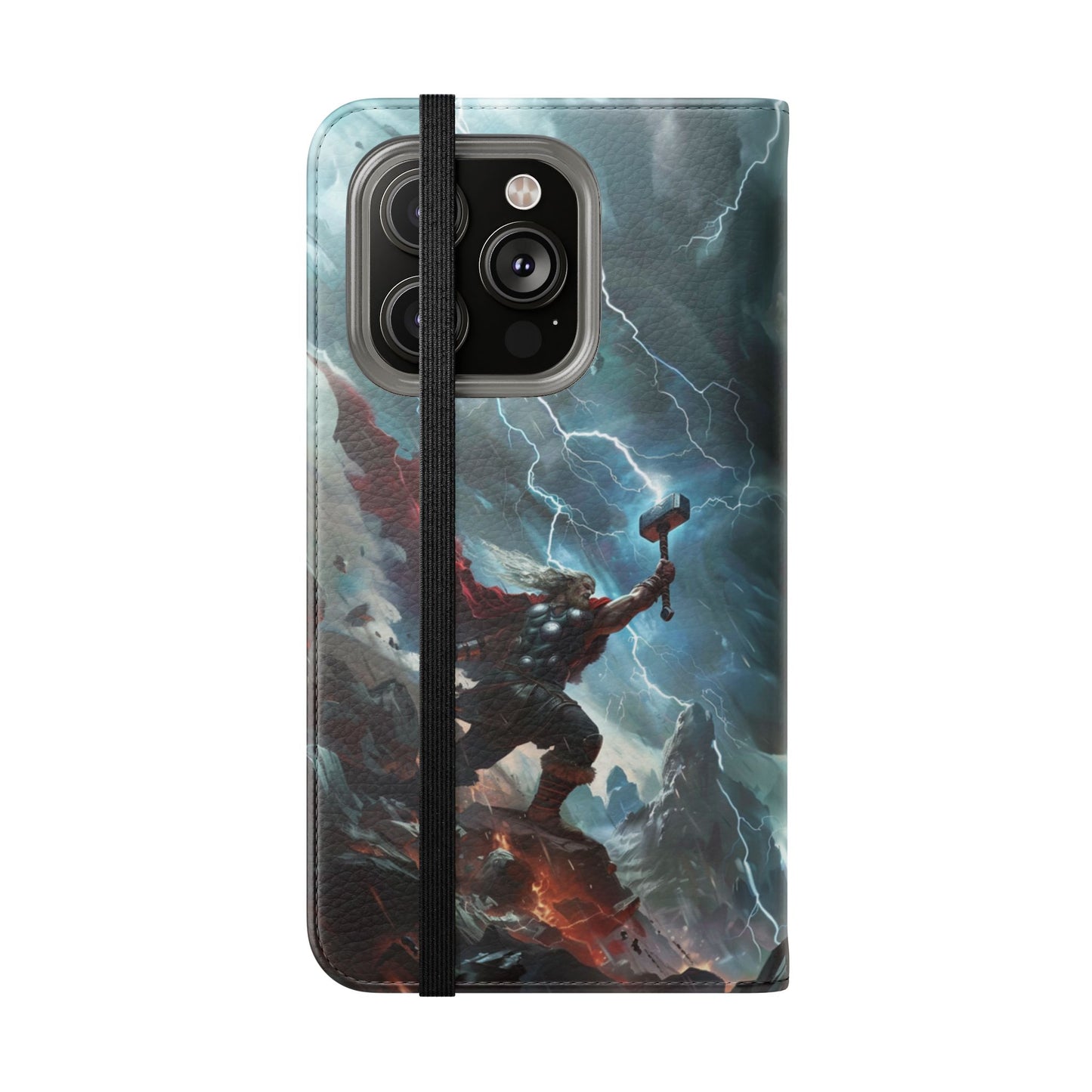 Thor Lightning Storm - Wallet Flip Case