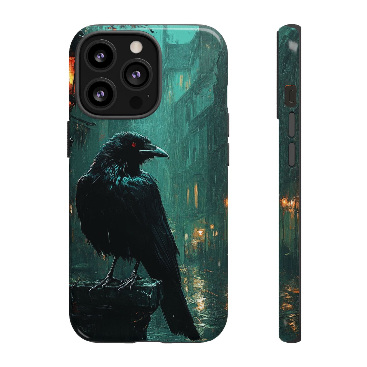 Victorian Raven - Tough iPhone Case