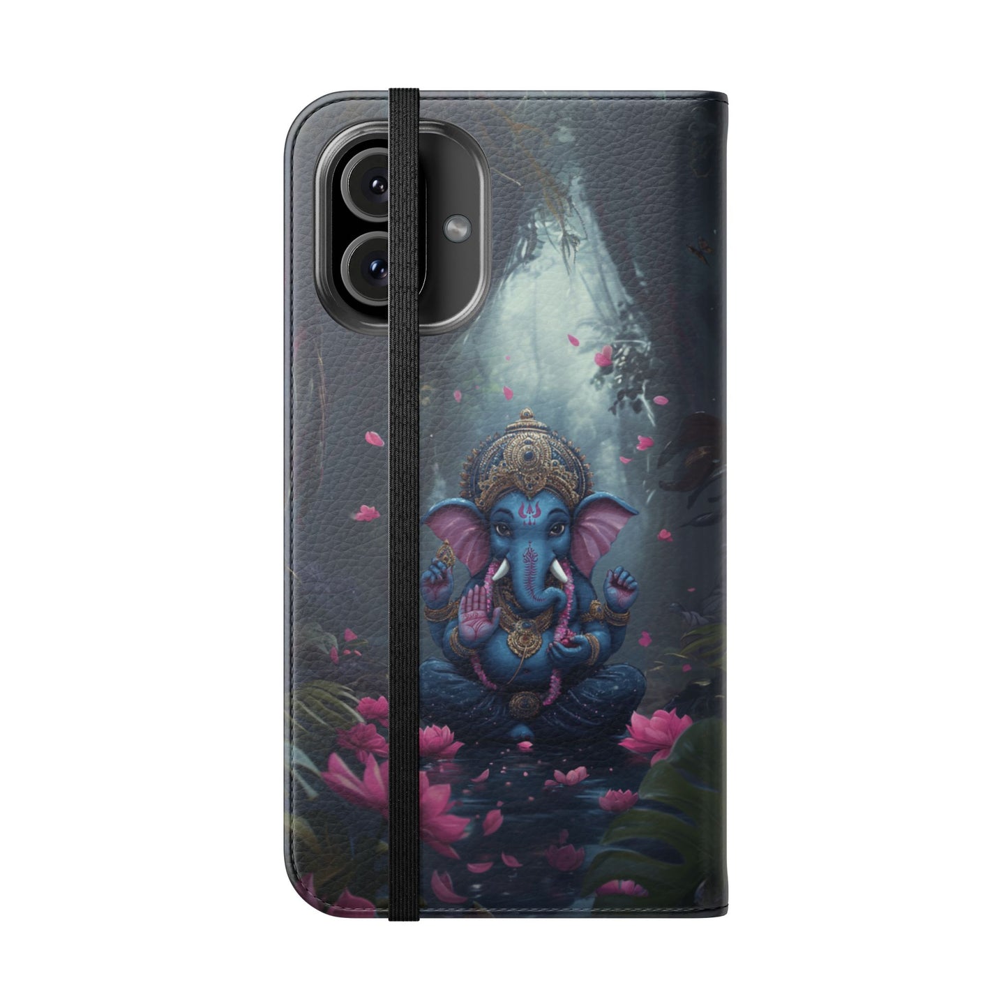 Ganesha Lotus - Wallet Flip Case