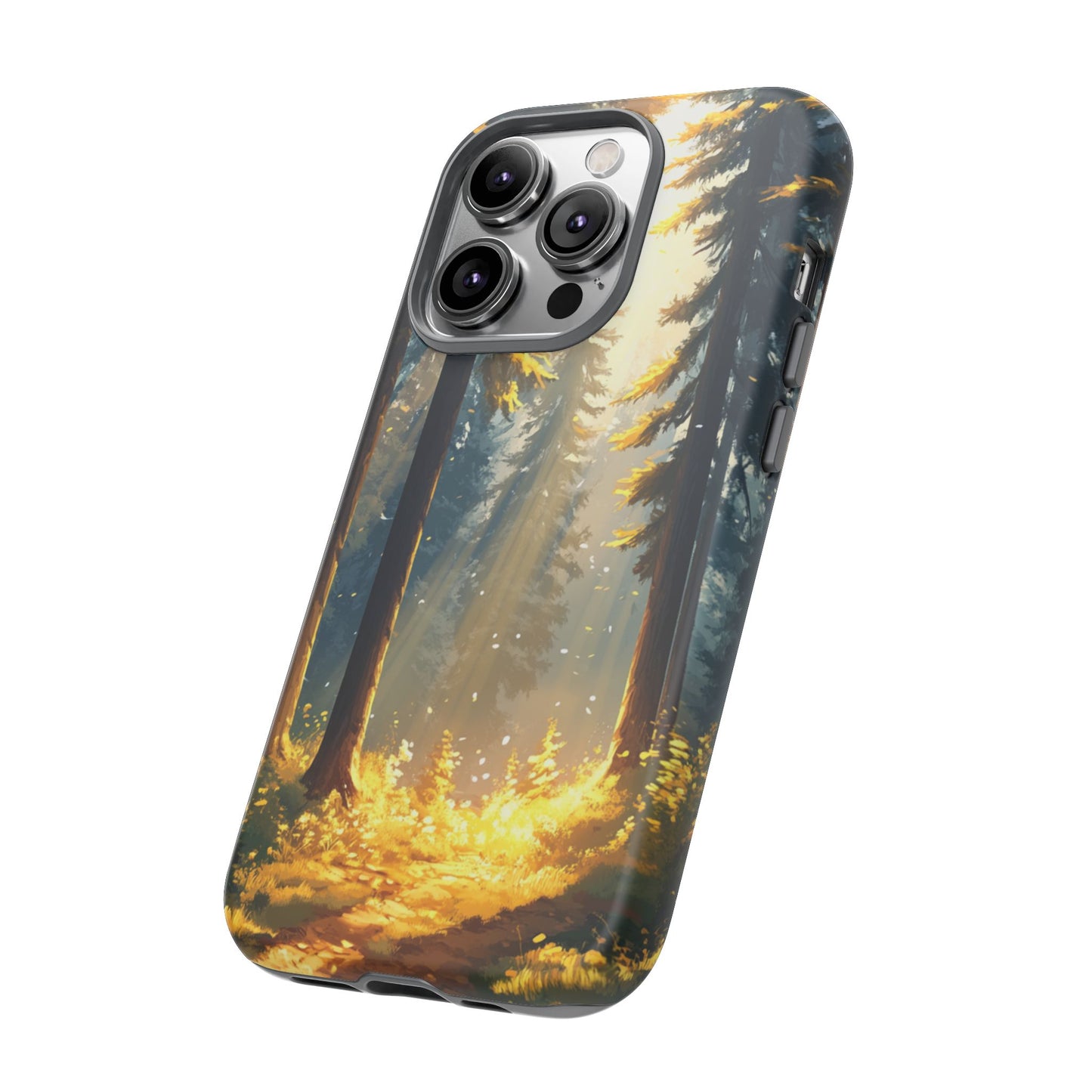 Golden Forest Serenity Phone Case - iPhone, Google Pixel, Samsung Galaxy