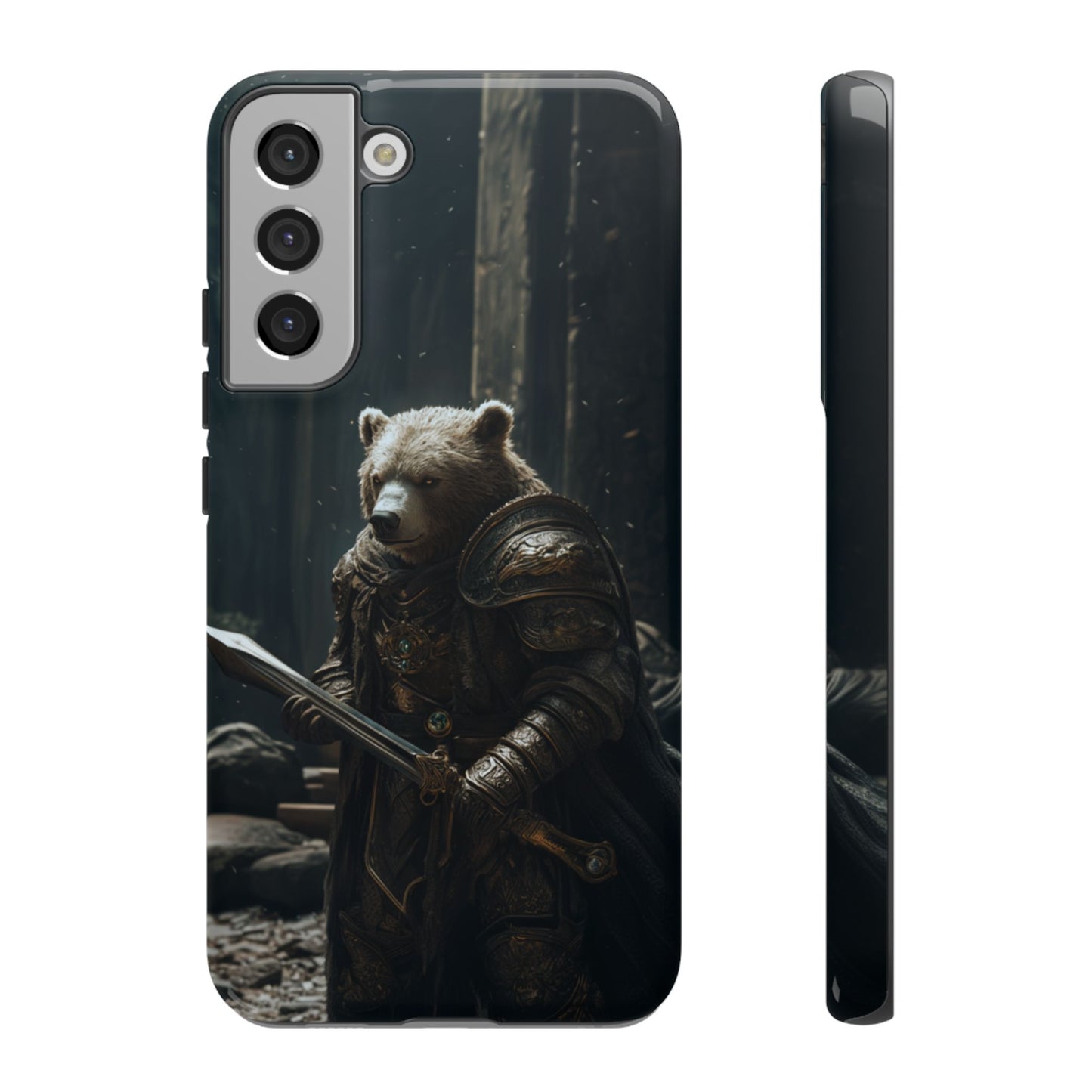 Medieval Bear Warrior Knight - Tough Samsung Galaxy Case