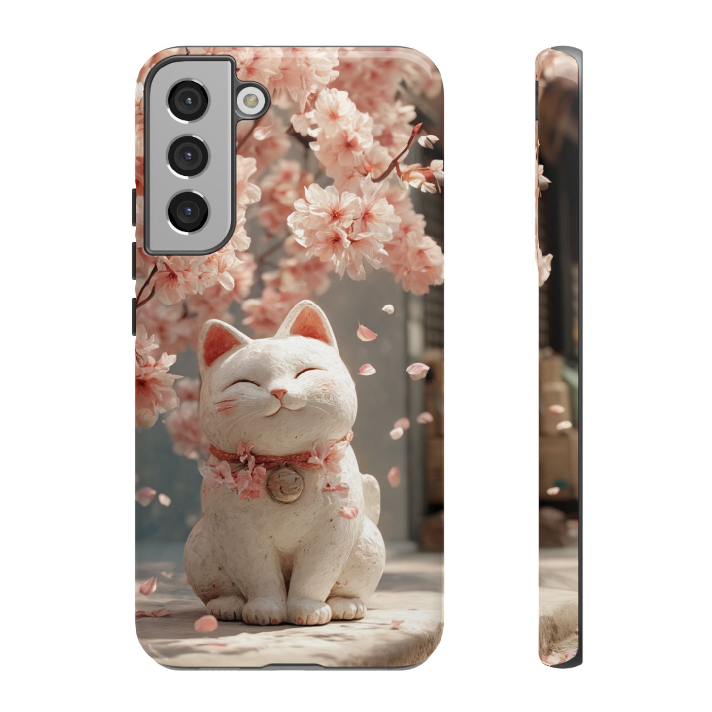 Sakura Lucky Cat - Tough Samsung Galaxy Case