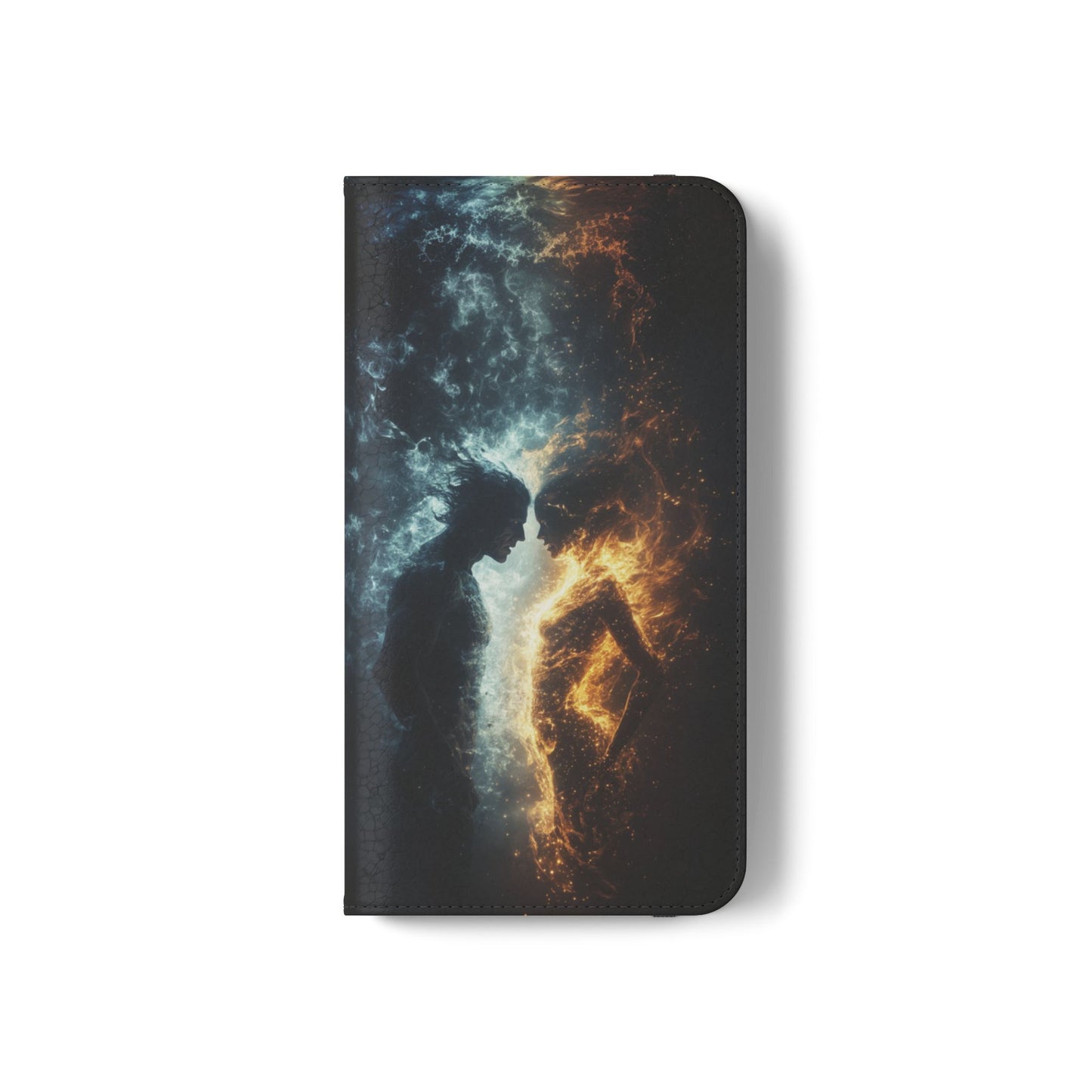 Fire & Frost Lovers - Wallet Flip Case