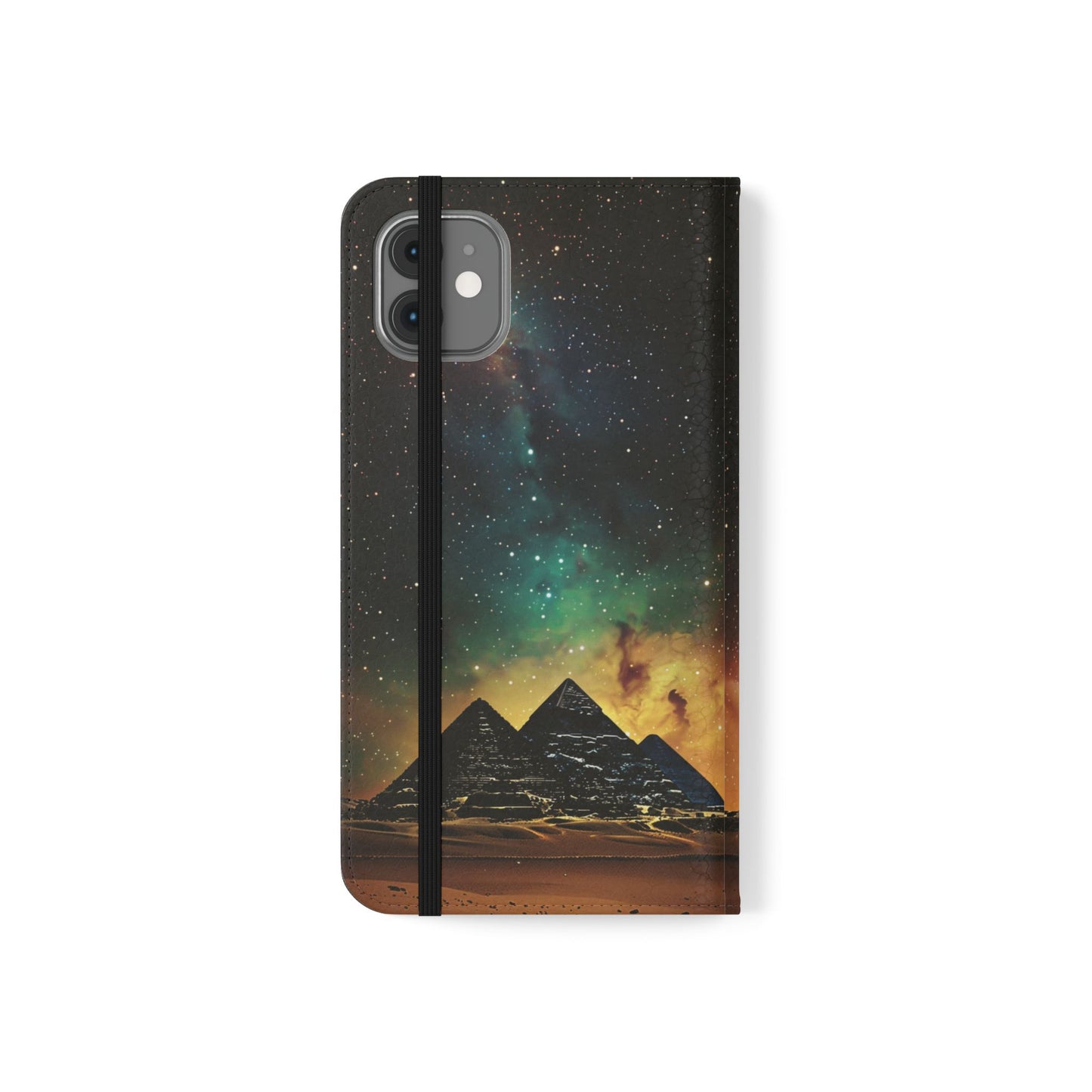 Astral Pyramids - Wallet Flip Case