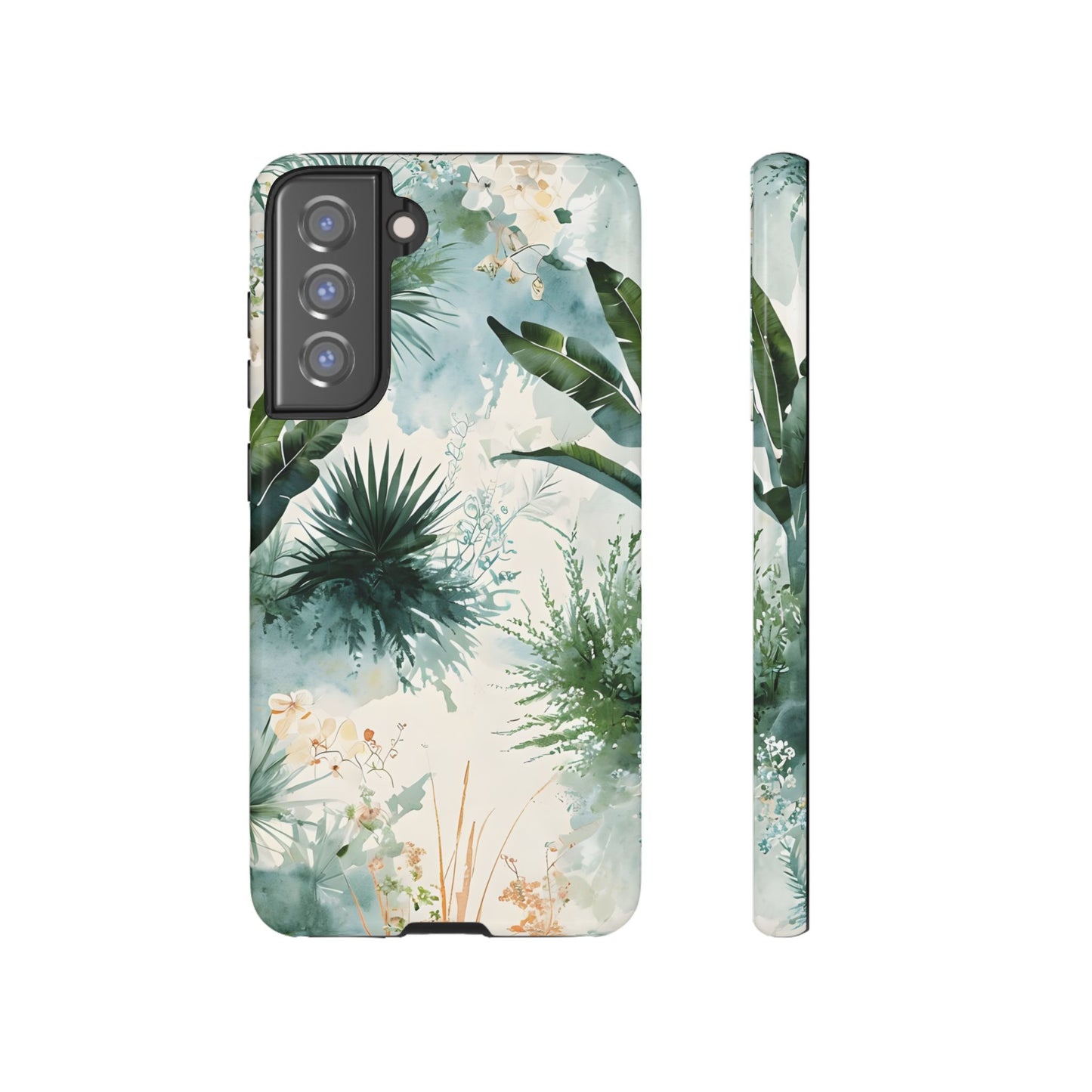 Tropical Botanical Watercolor - Tough Samsung Galaxy Case