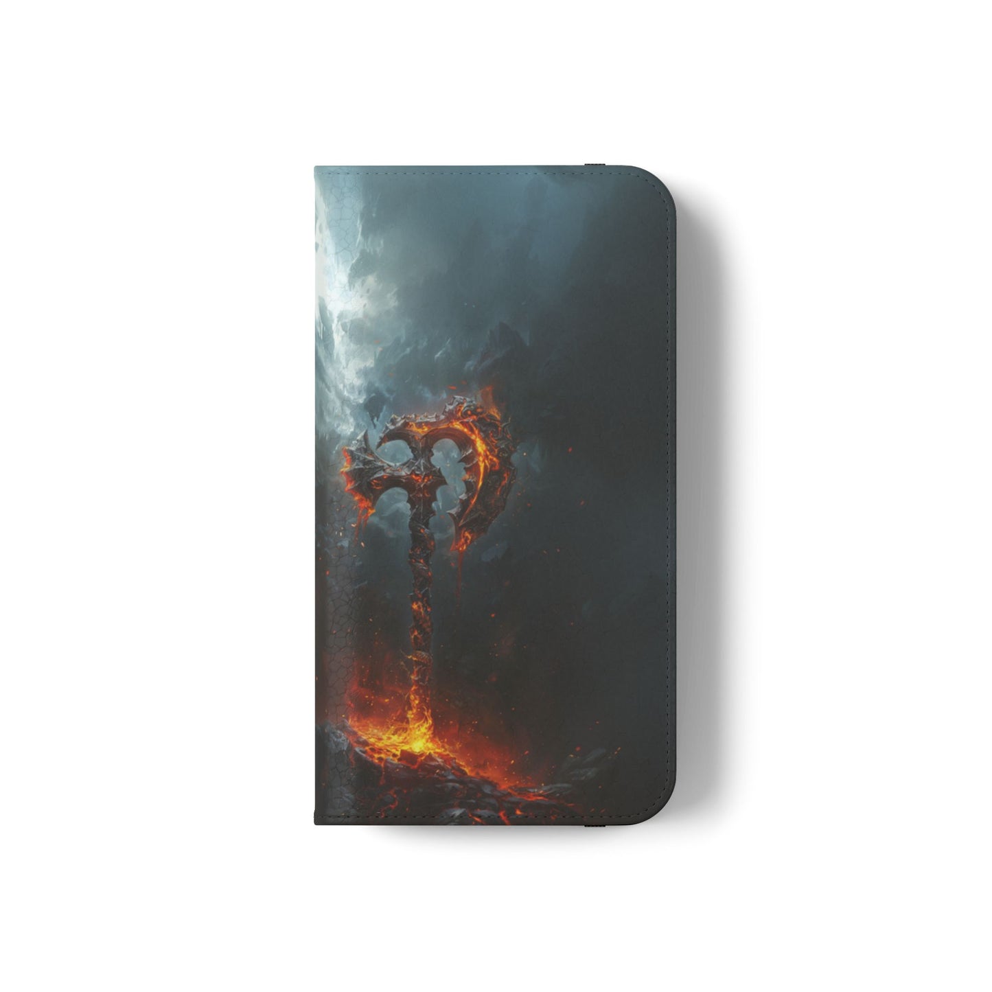 Molten War Axe - Wallet Flip Case