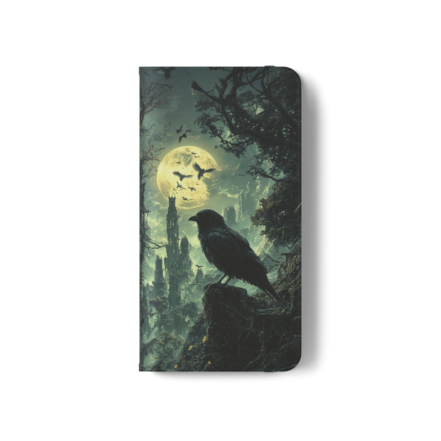 Raven Moon - Wallet Flip Case