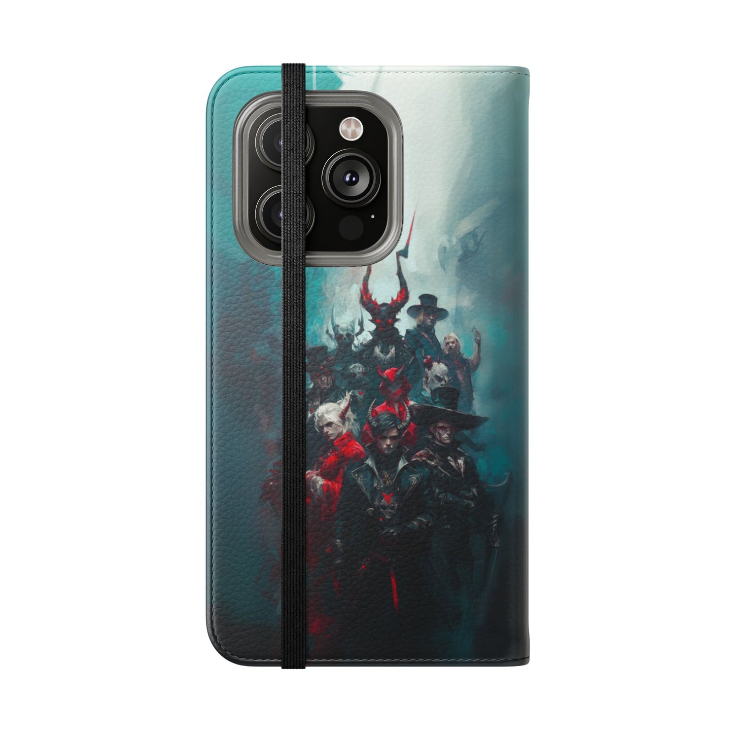 Dark Fantasy Demon Hunters - Wallet Flip Case