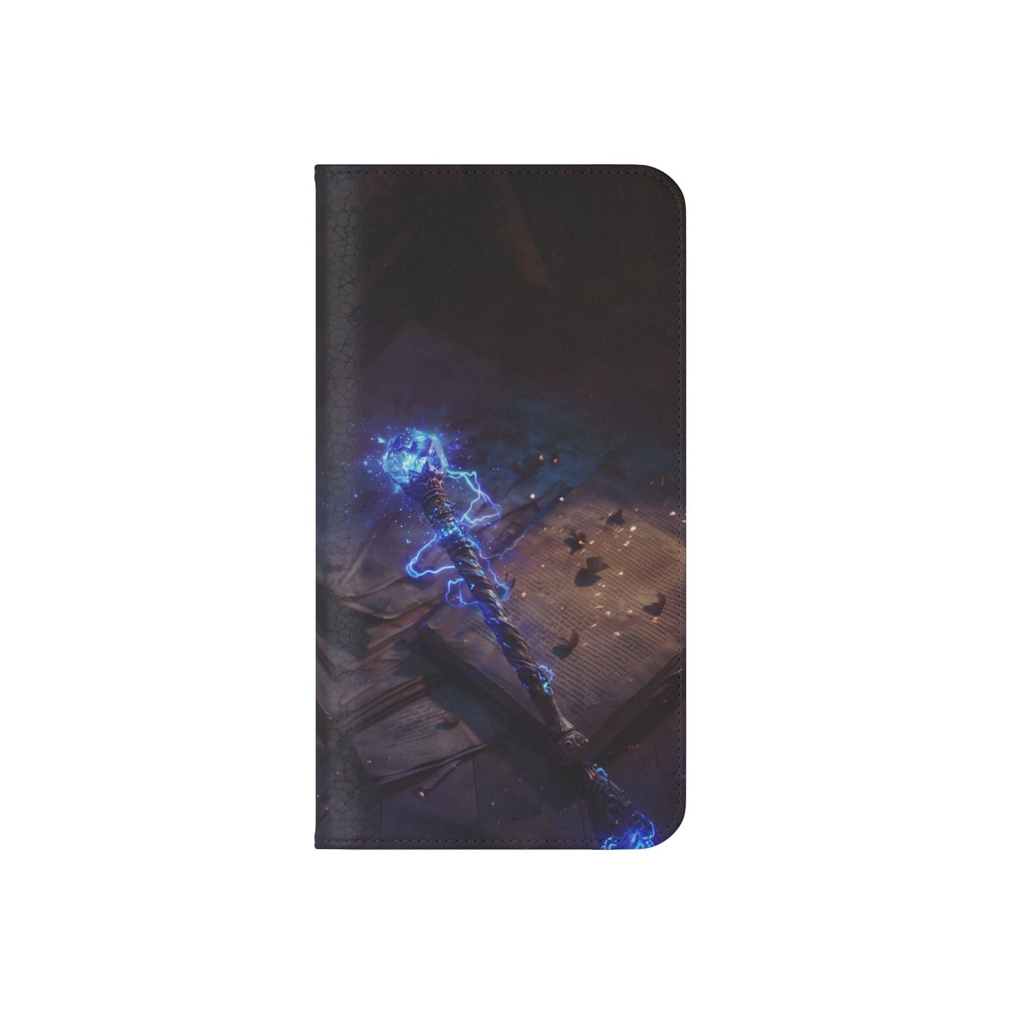 Lightning Staff - Wallet Flip Case