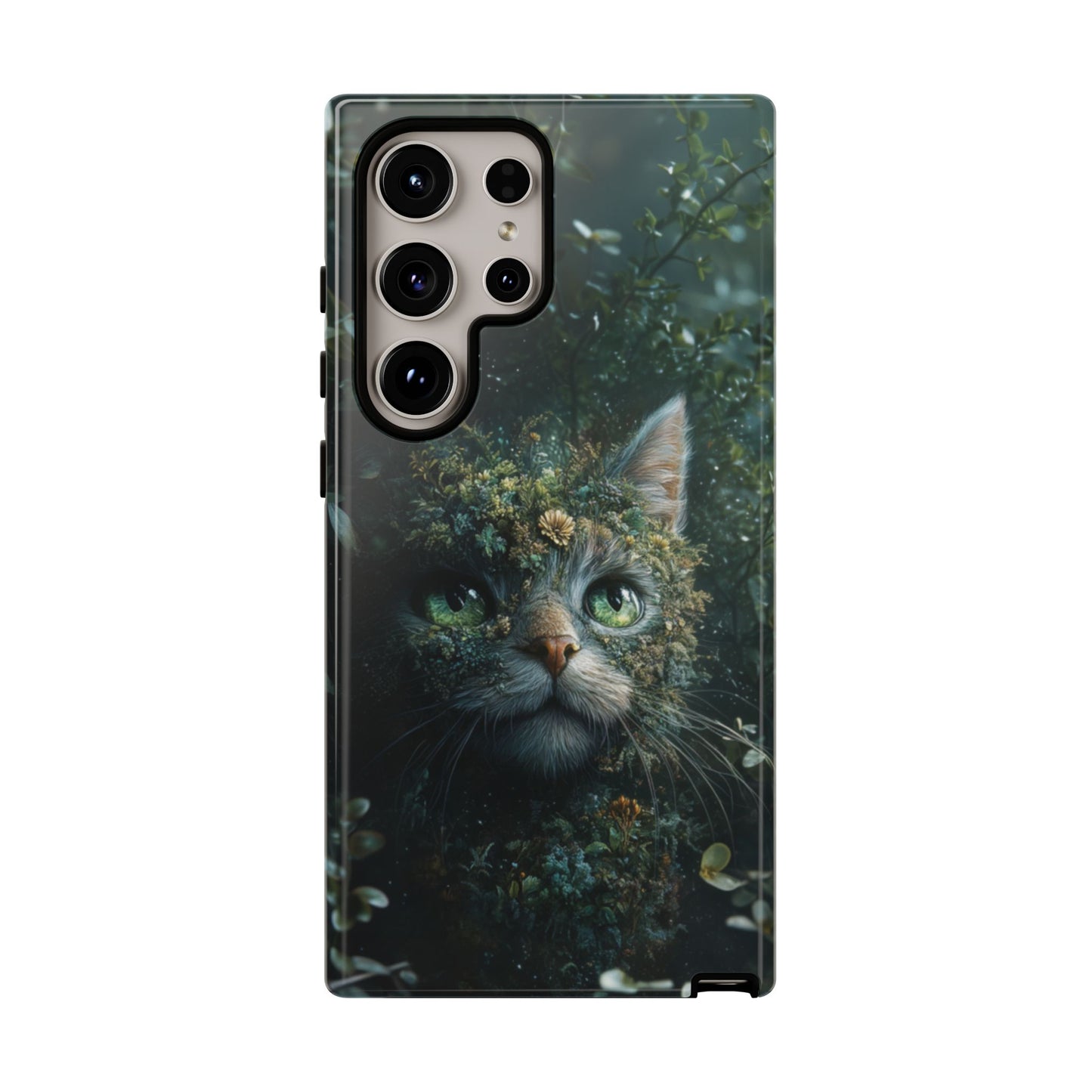 Forest Fantasy Cat Phone Case – iPhone, Google Pixel, Samsung Galaxy