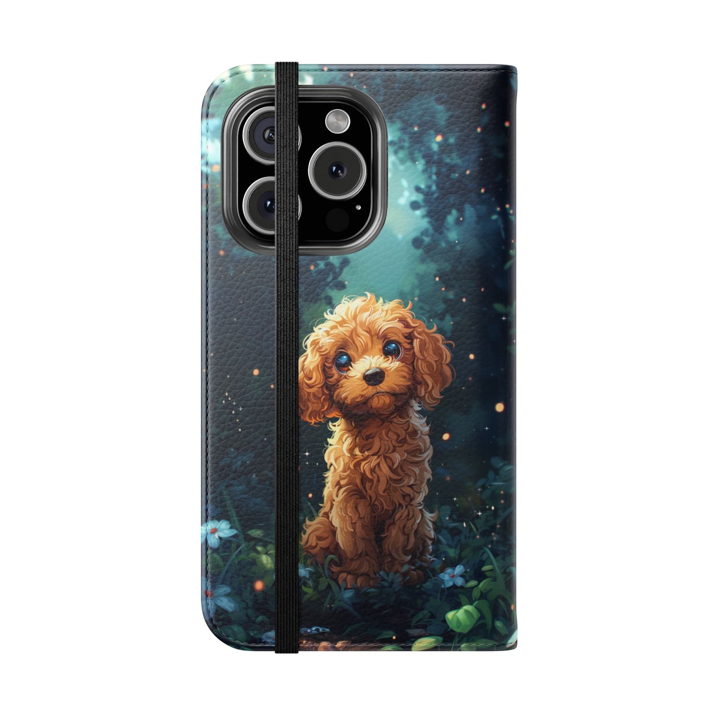 Forest Poodle - Wallet Flip Case