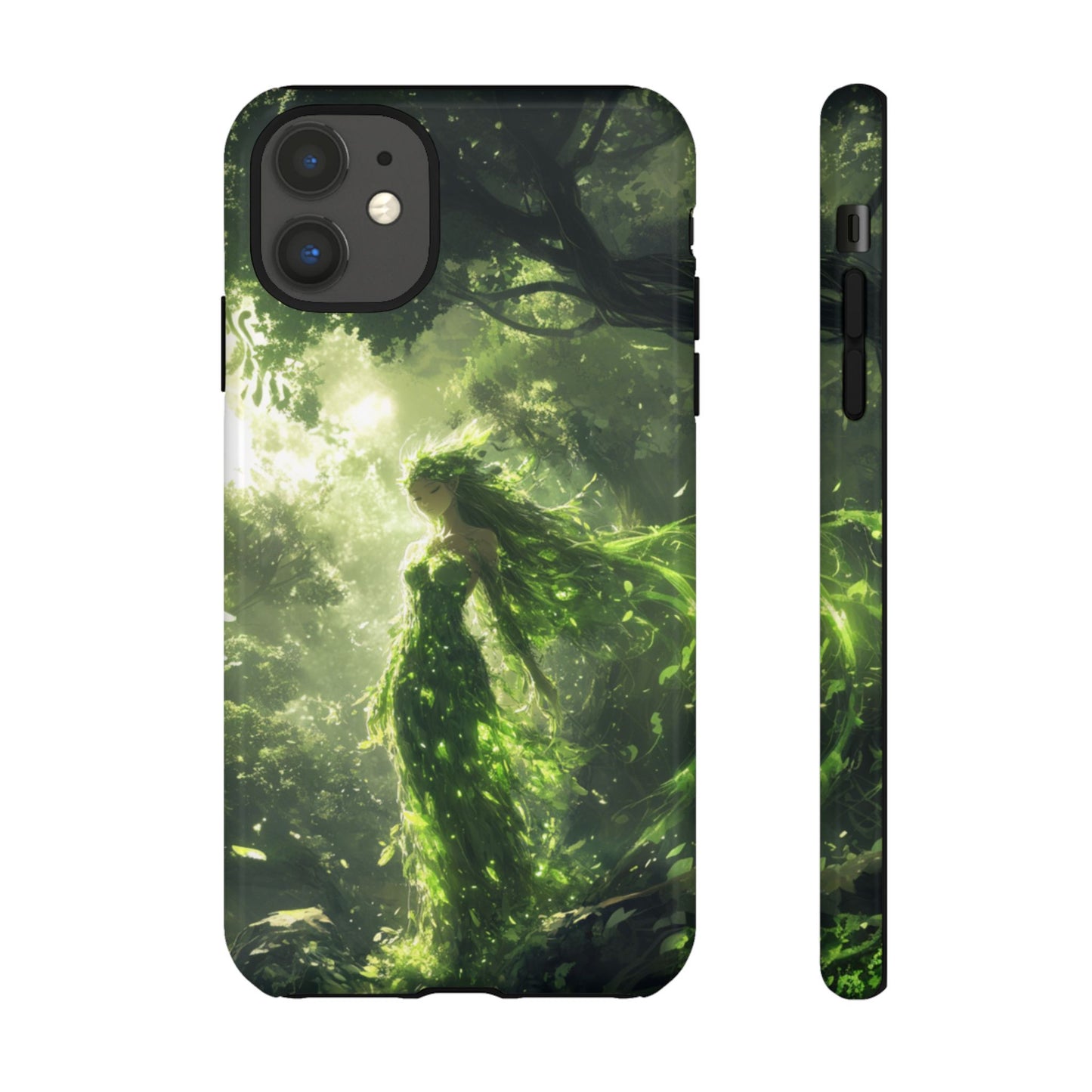 Verdant Forest Spirit - Tough iPhone Case