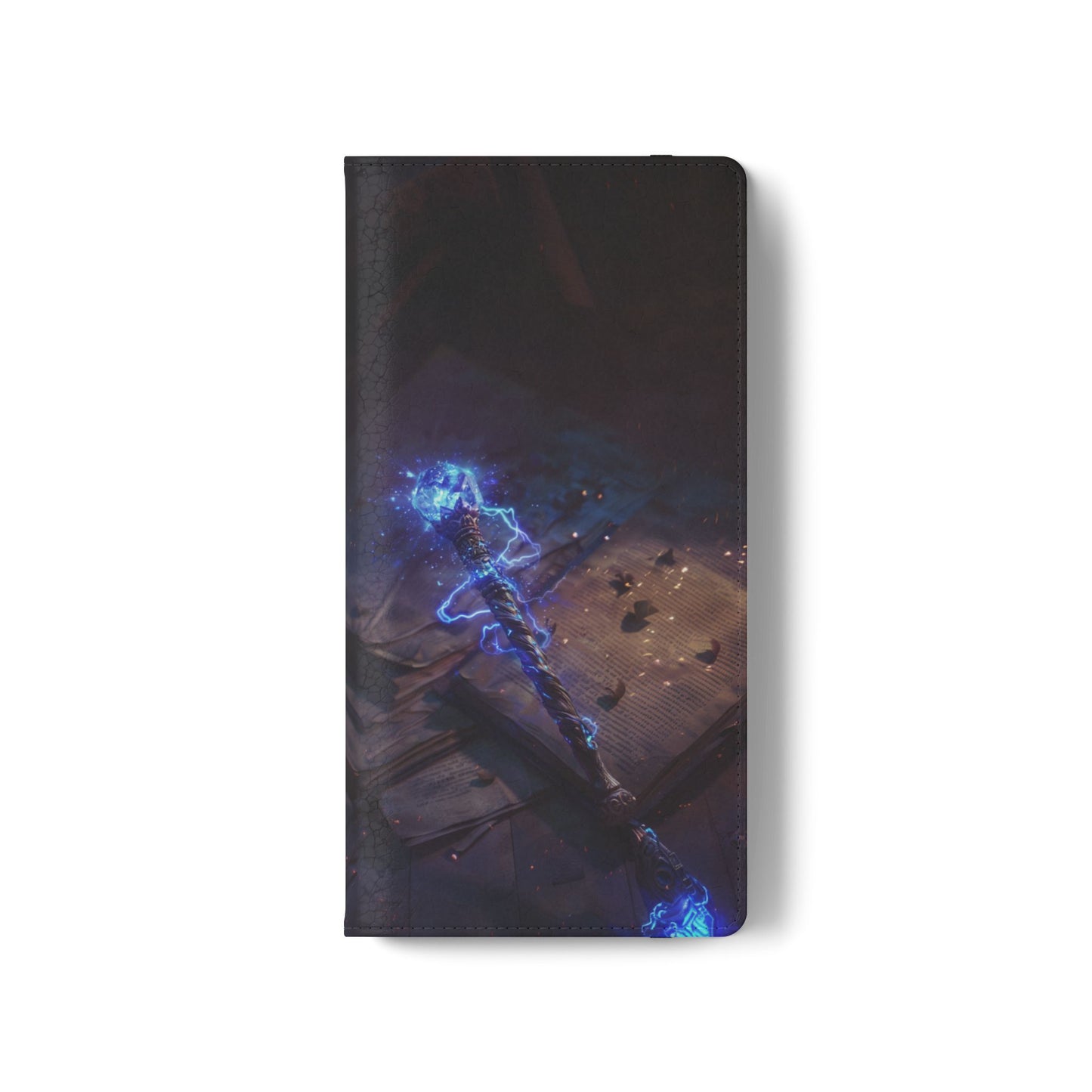 Lightning Staff - Wallet Flip Case