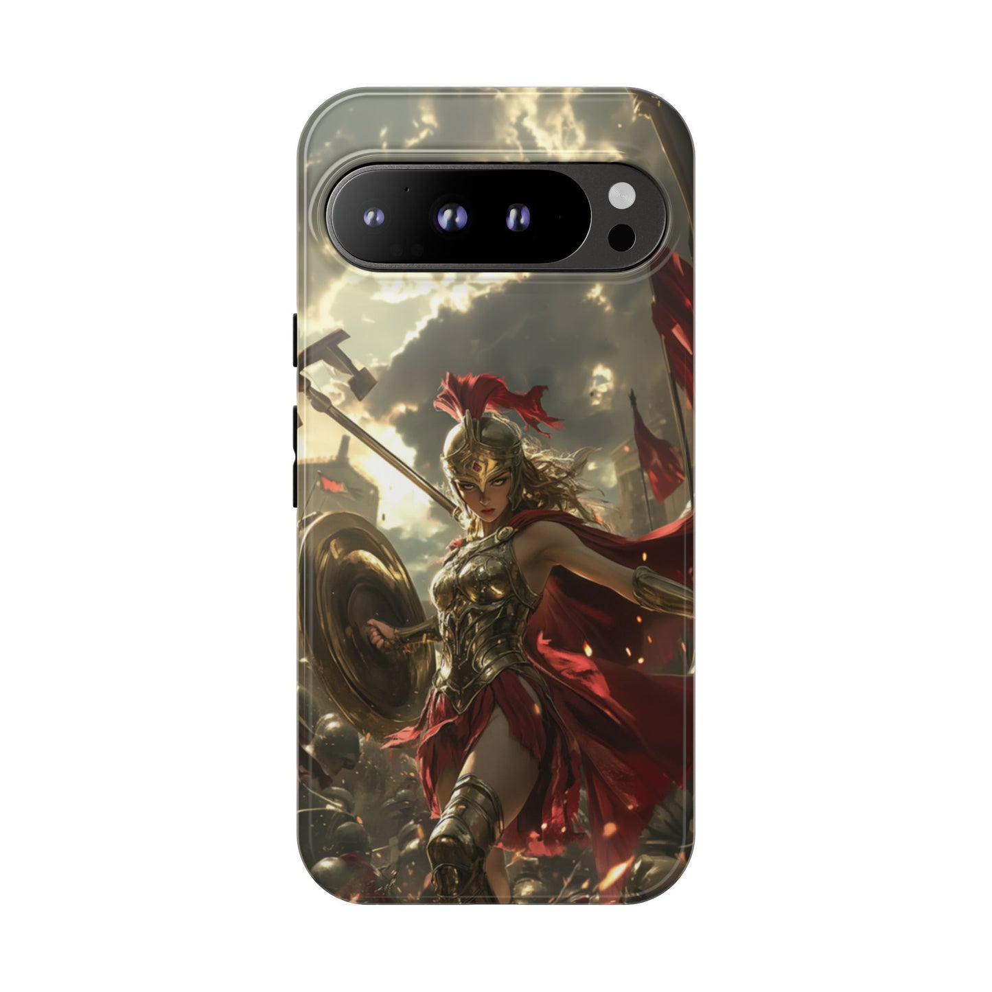 Athena Crimson Vanguard – Tough Google Pixel Case