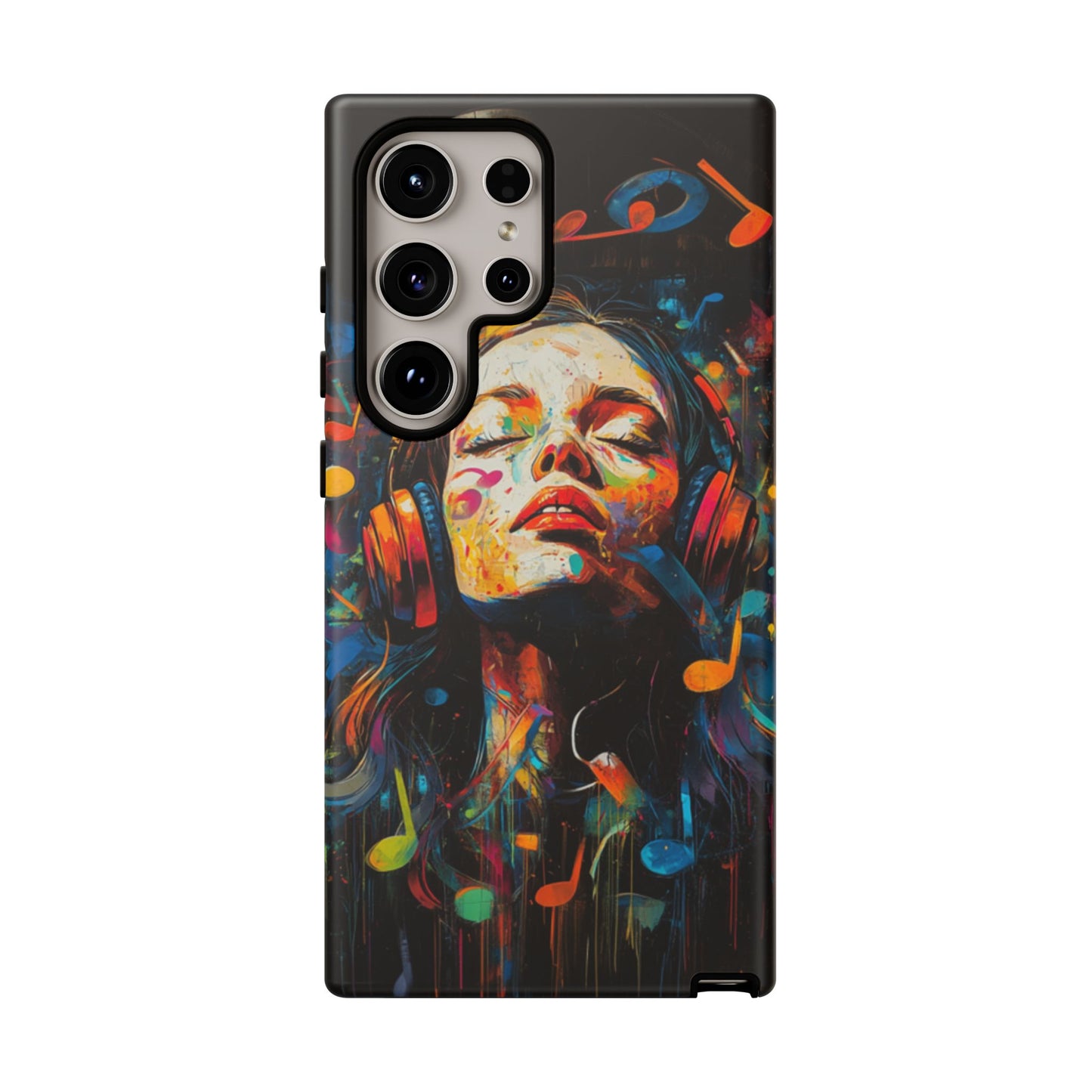 Vivid Musical Energy Graffiti Art Phone Case - iPhone, Google Pixel, Samsung Galaxy