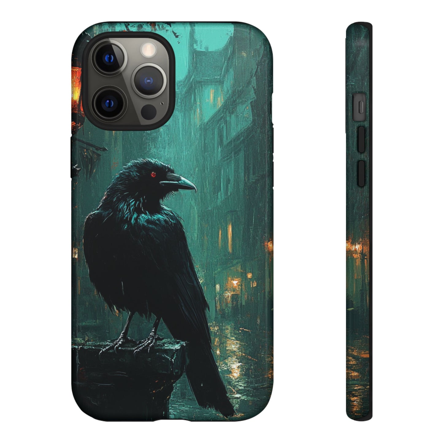 Victorian Raven - Tough iPhone Case