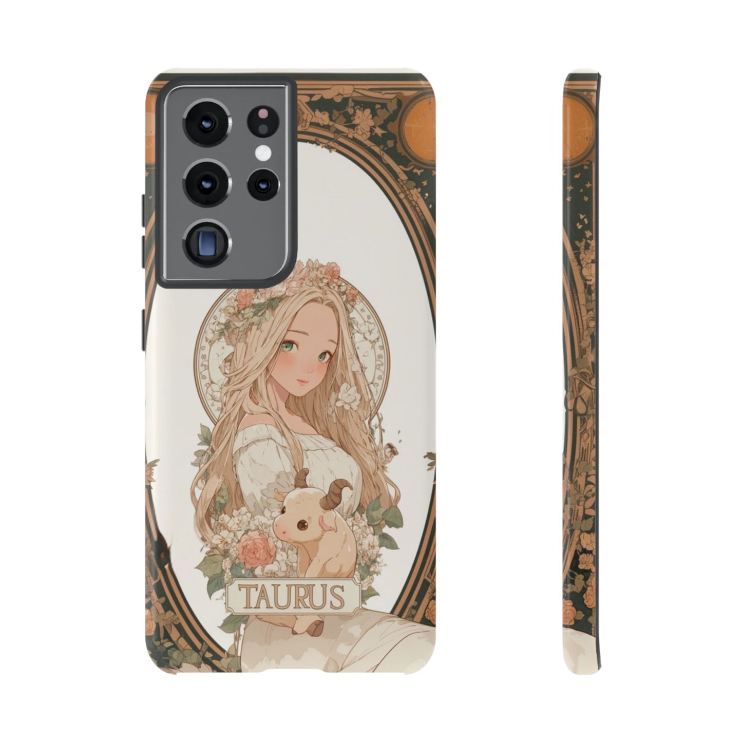 Taurus Floral Maiden - Tough Samsung Galaxy Case