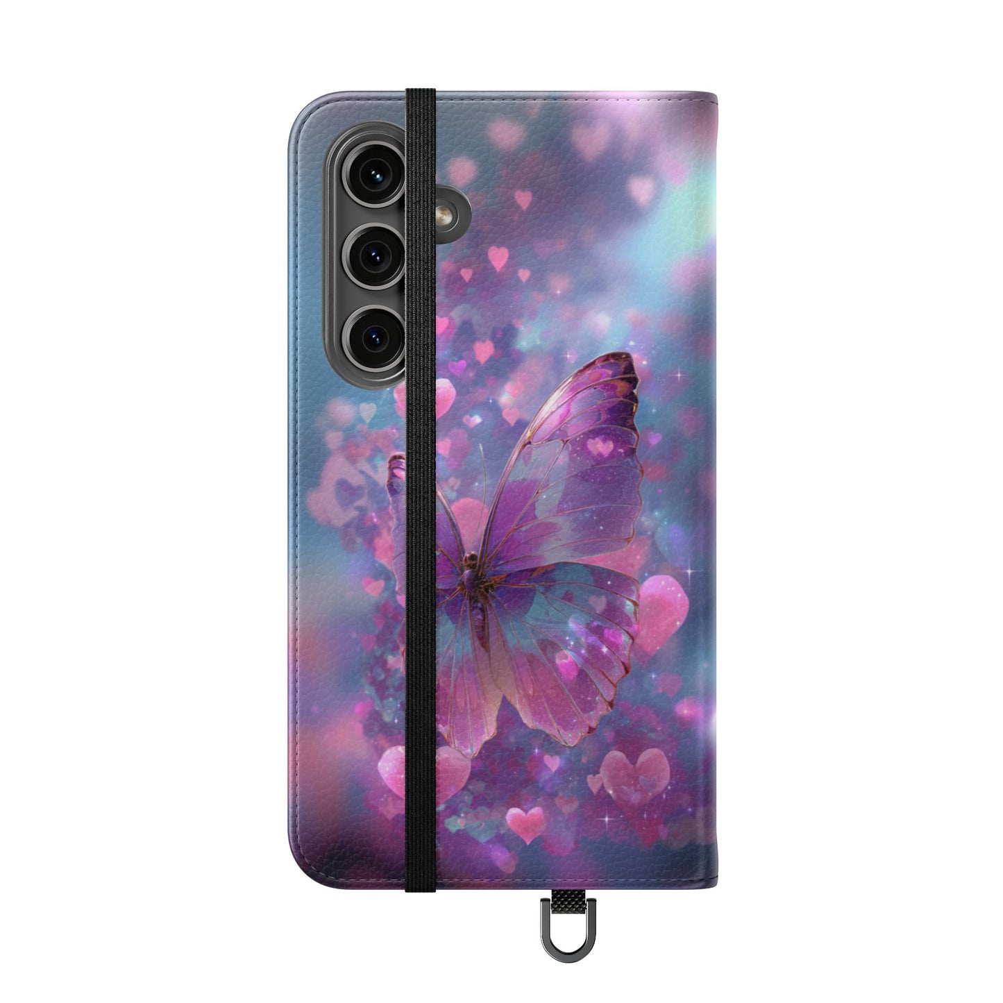 Cupid's Flutter Butterfly - Wallet Flip Case