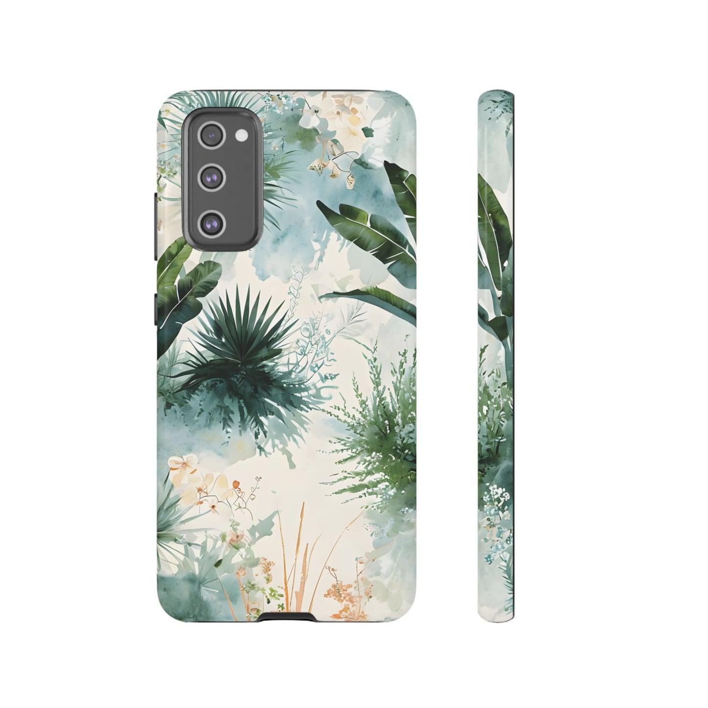 Tropical Botanical Watercolor - Tough Samsung Galaxy Case