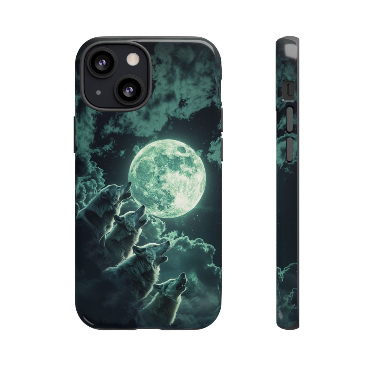 Lunar Pack: Wolves in Harmony - iPhone, Google Pixel, Samsung Galaxy