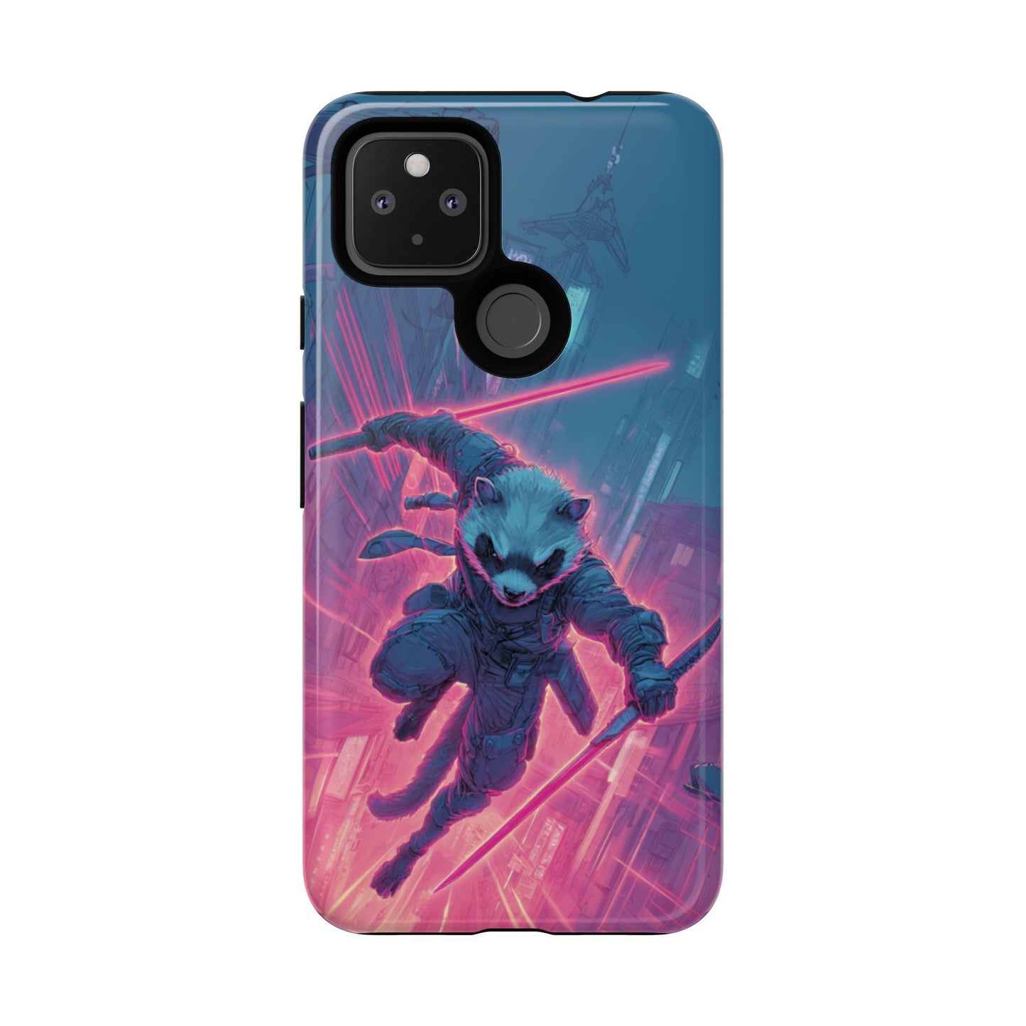 Cyberpunk Ferret - Tough Google Pixel Case