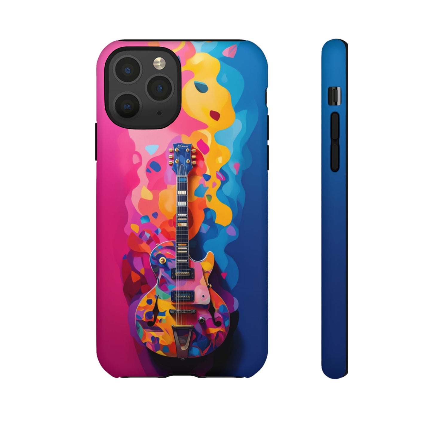 Vibrant Abstract Guitar Phone Case - iPhone, Google Pixel, Samsung Galaxy