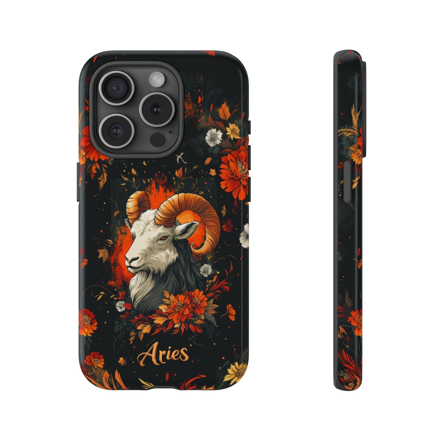 Aries Inferno Bloom Phone Case – iPhone, Google Pixel, Samsung Galaxy