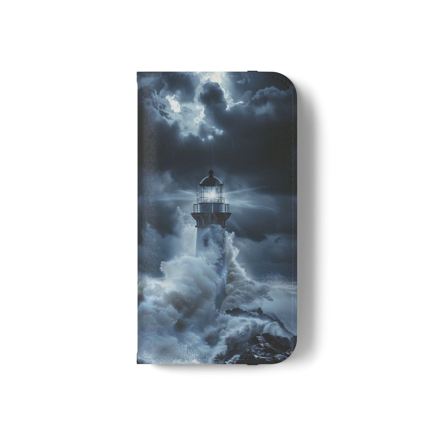 Stormbound Lighthouse - Wallet Flip Case