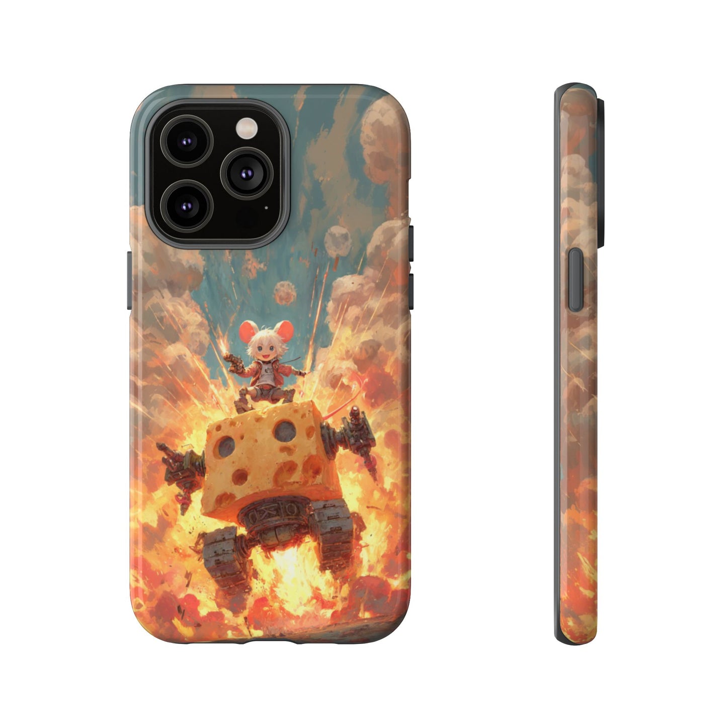 Battle Tank Mouse - Tough iPhone Case