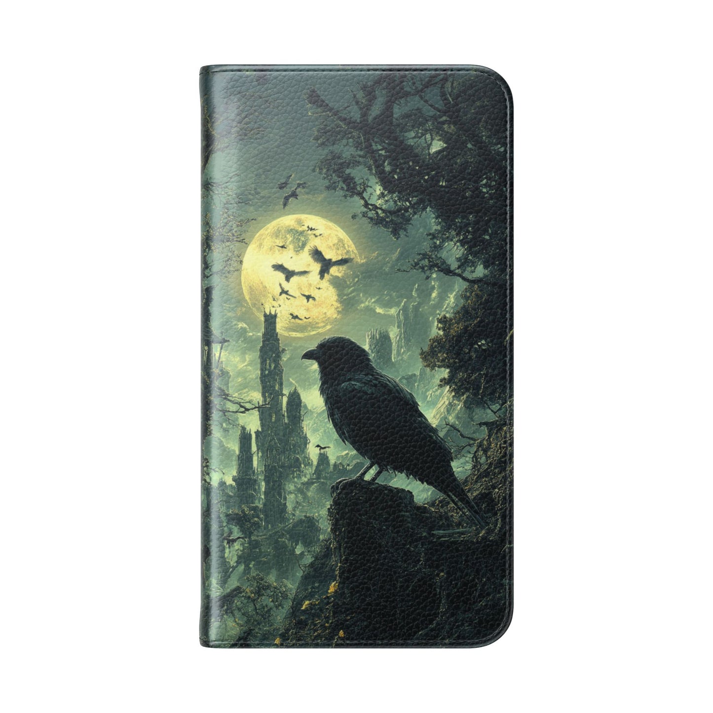 Raven Moon - Wallet Flip Case