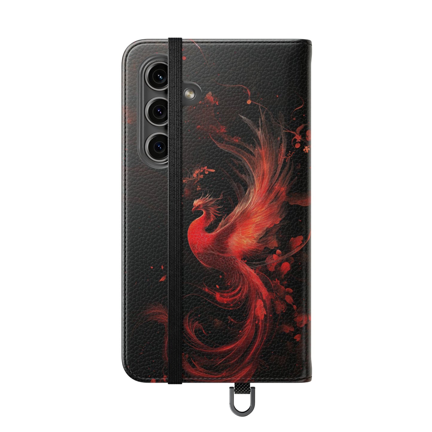 Crimson Phoenix - Wallet Flip Case