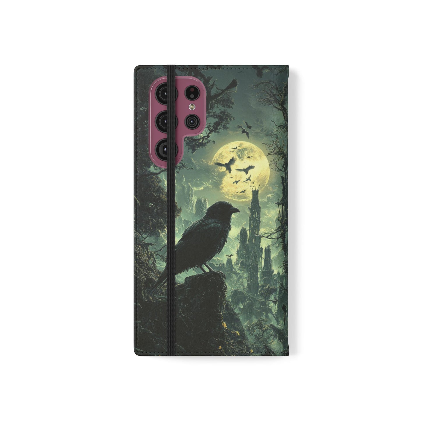 Raven Moon - Wallet Flip Case