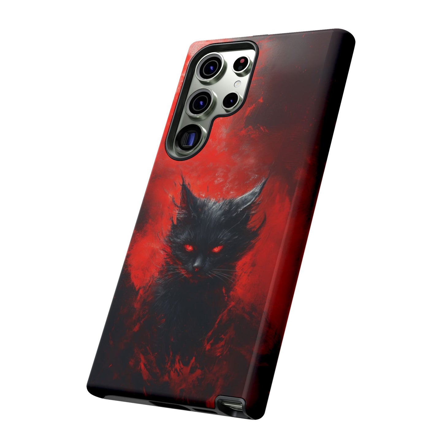 Infernal Cat Phone Case - iPhone, Google Pixel, Samsung Galaxy