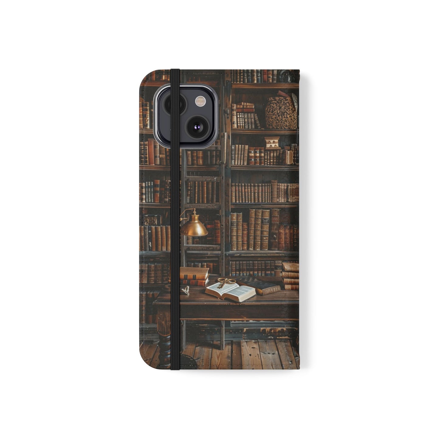 Old World Study - Wallet Flip Case